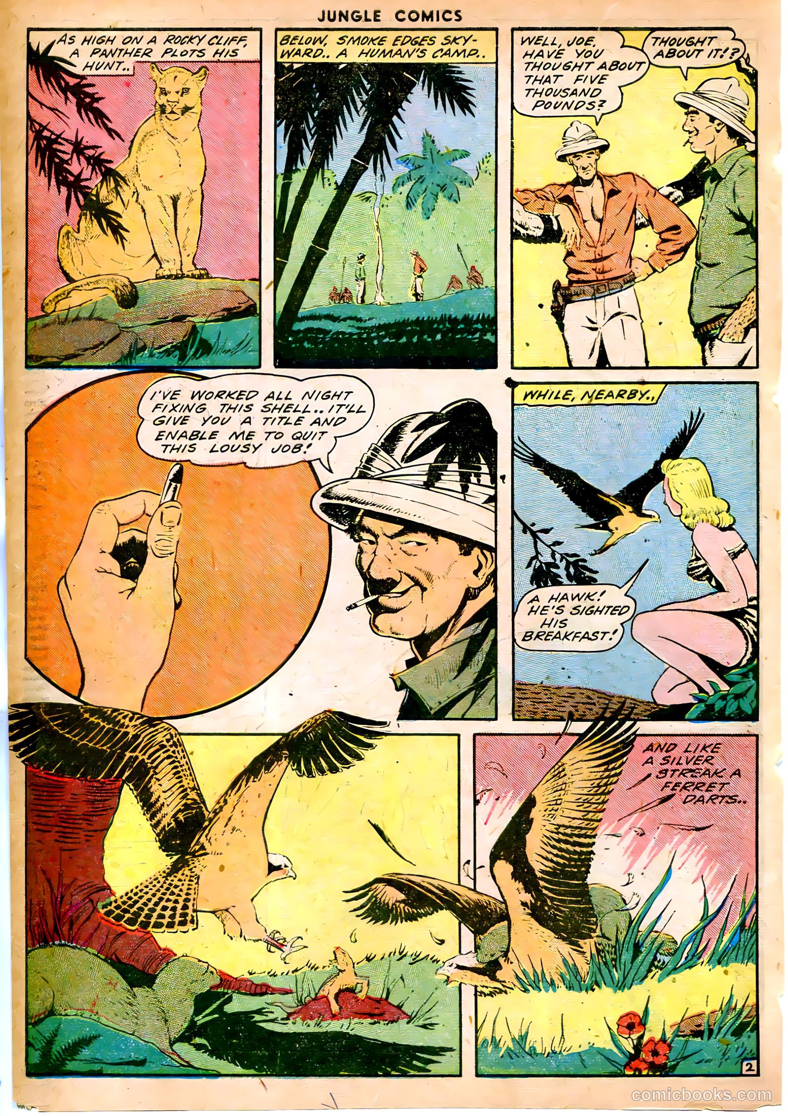 Jungle Comics #52 (1944) — page 44 of 52