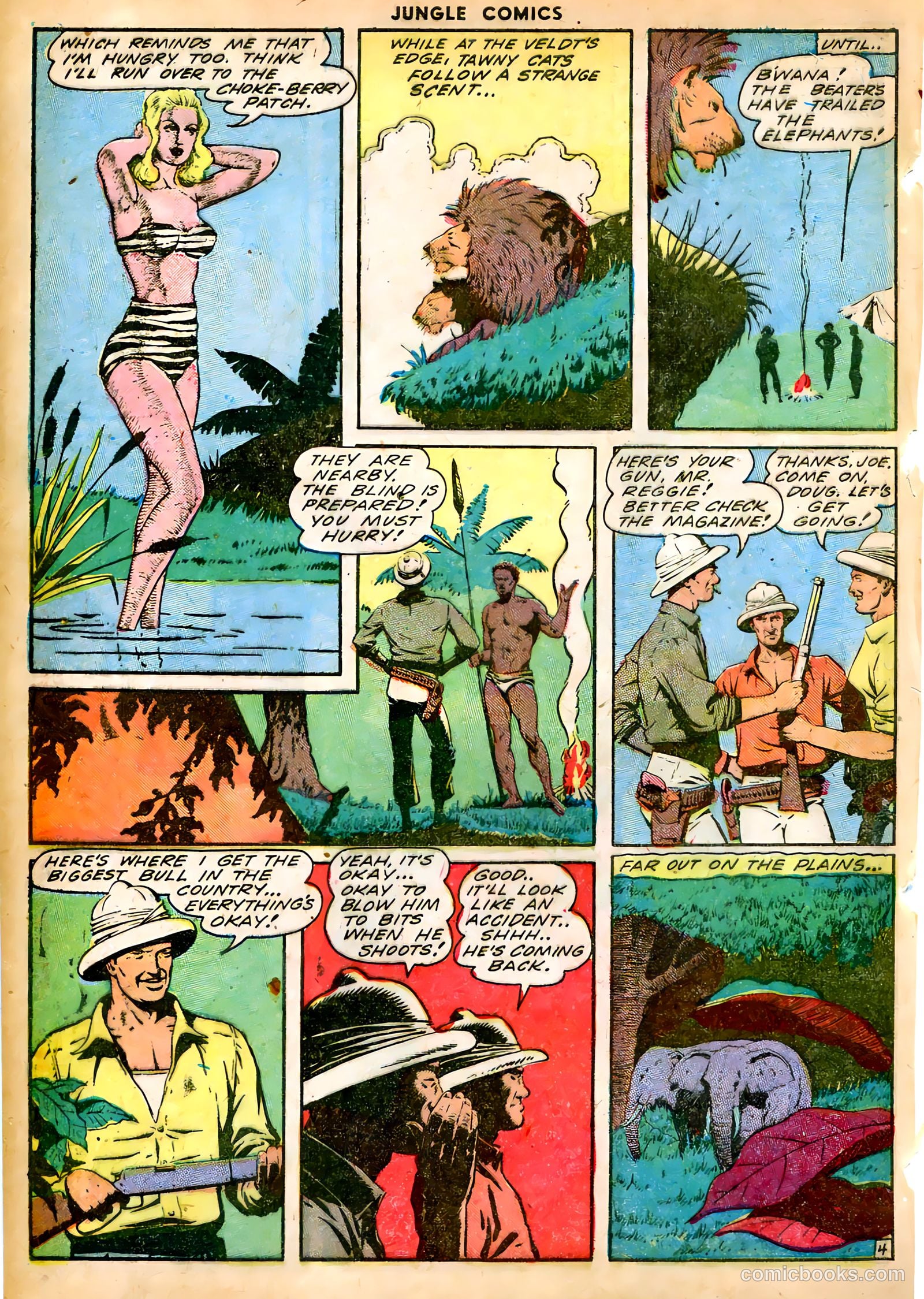 Jungle Comics #52 (1944) — page 46 of 52
