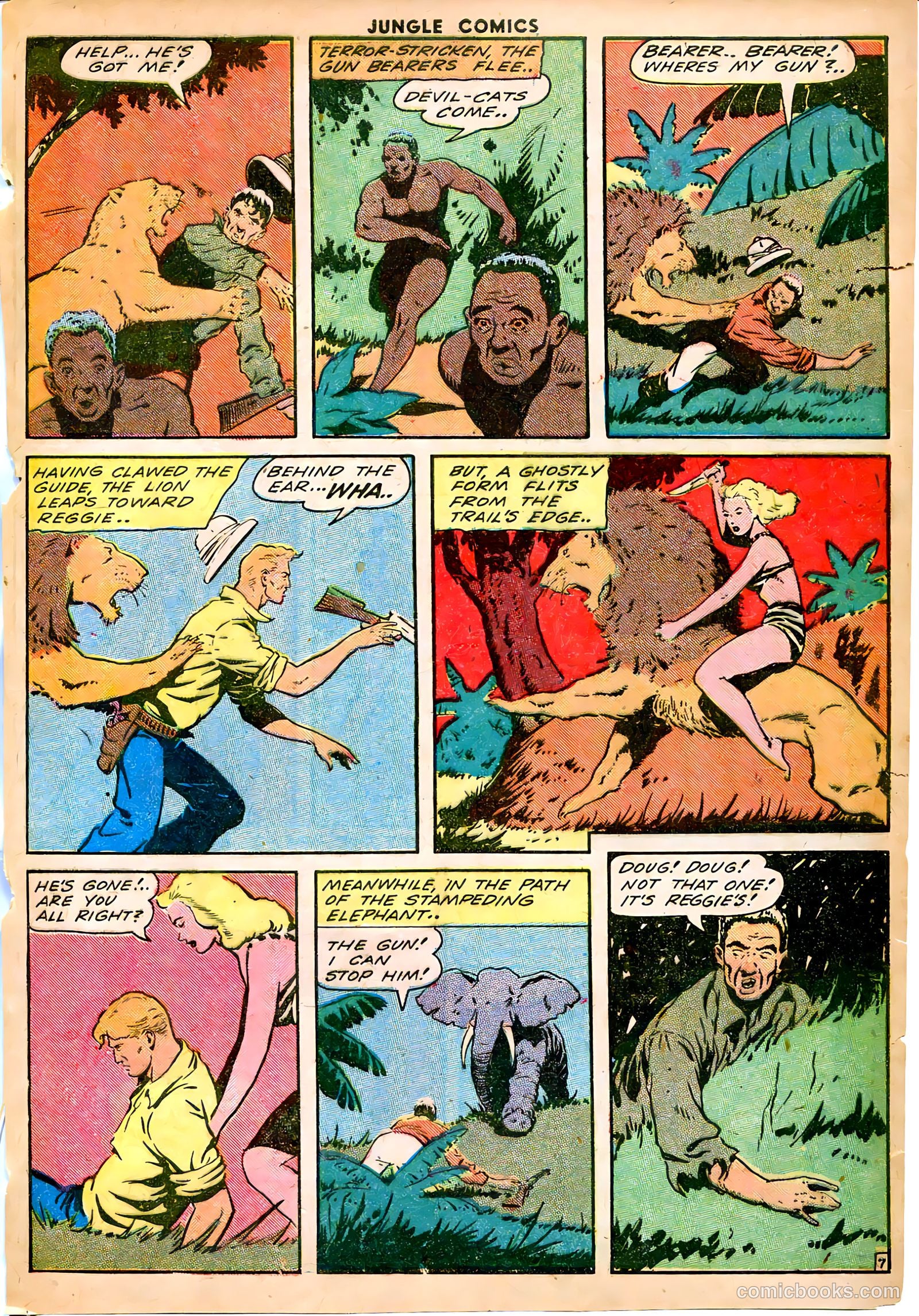 Jungle Comics #52 (1944) — page 49 of 52