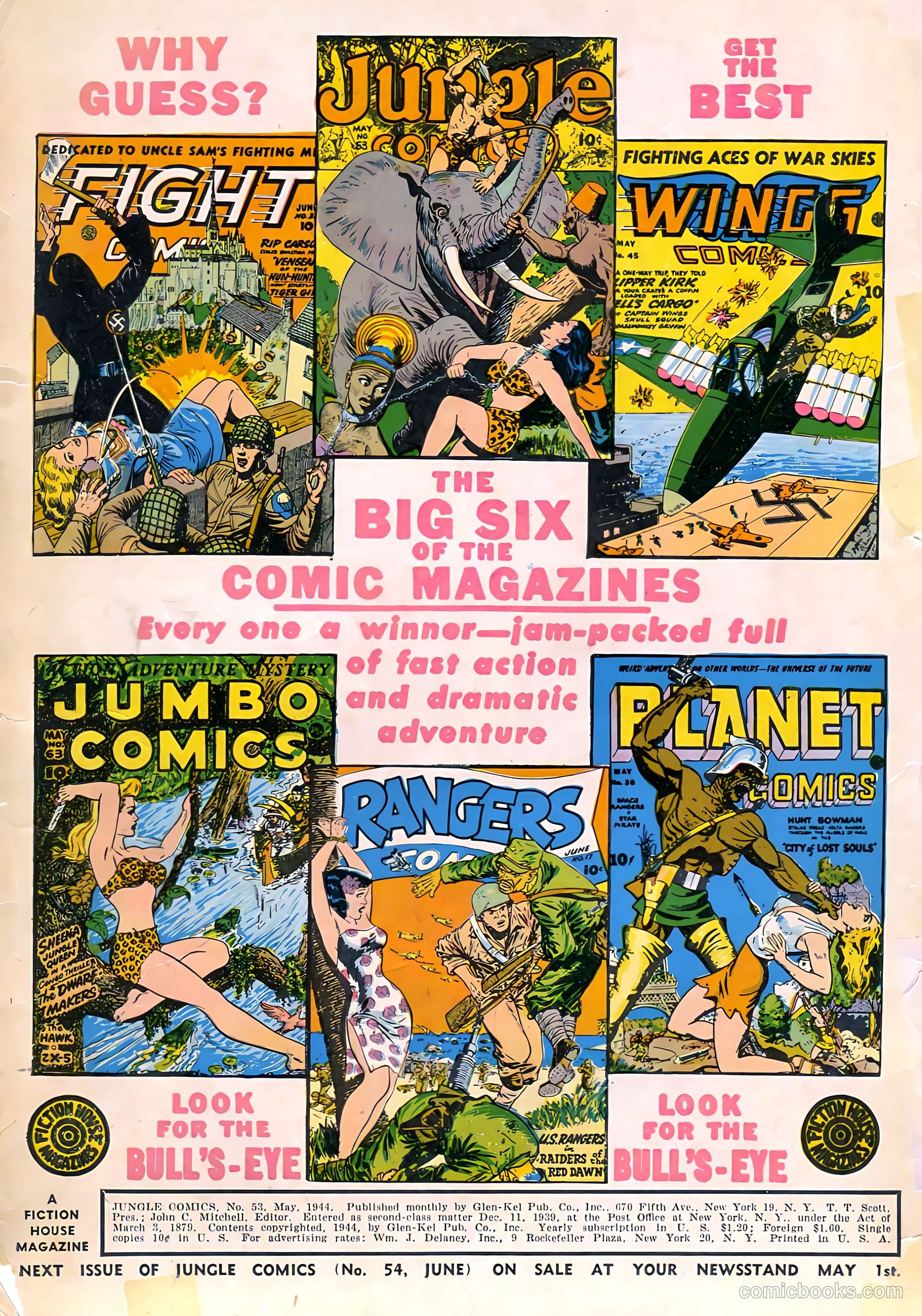 Jungle Comics #53 (1944) — page 2 of 52