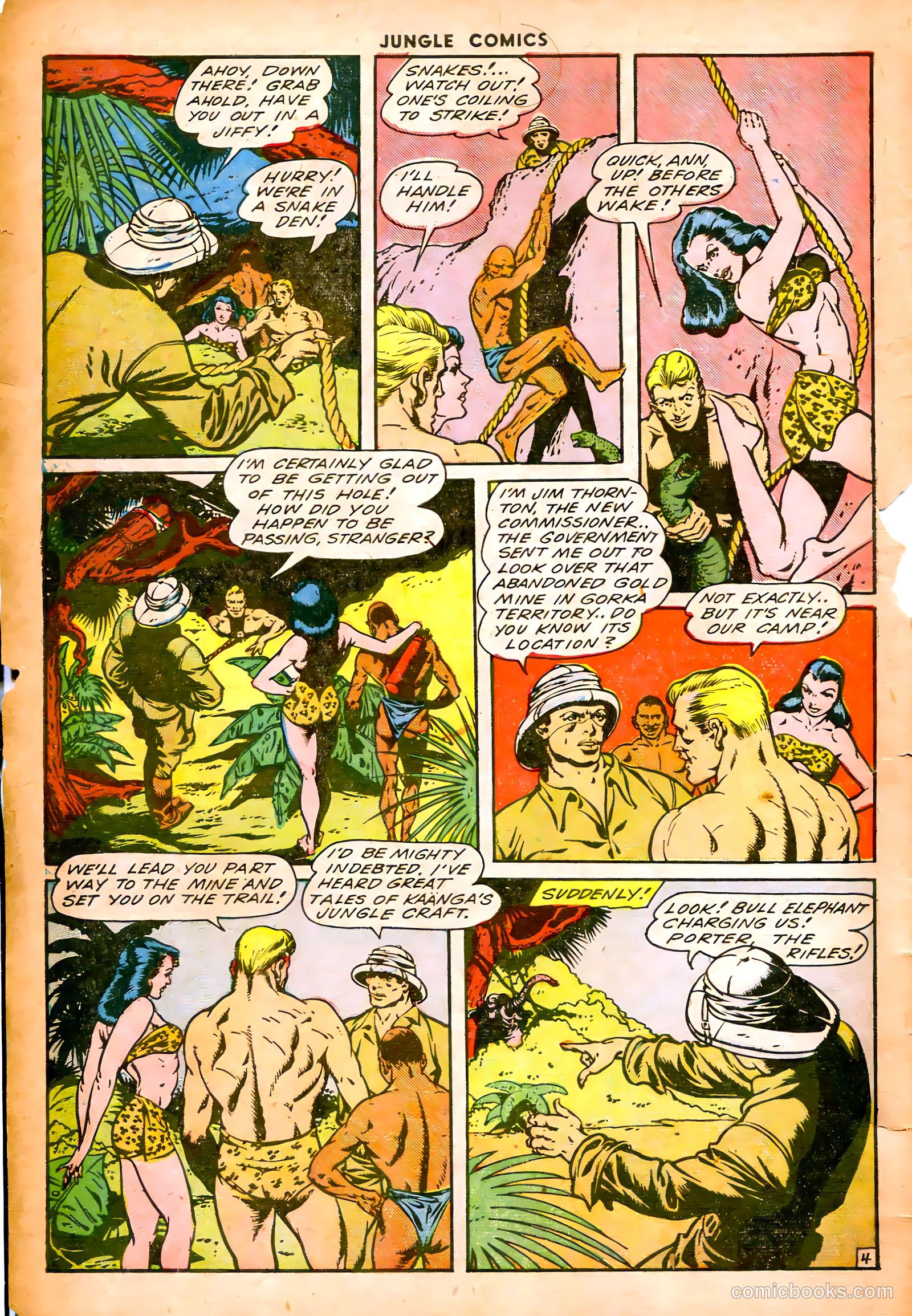 Jungle Comics #53 (1944) — page 6 of 52