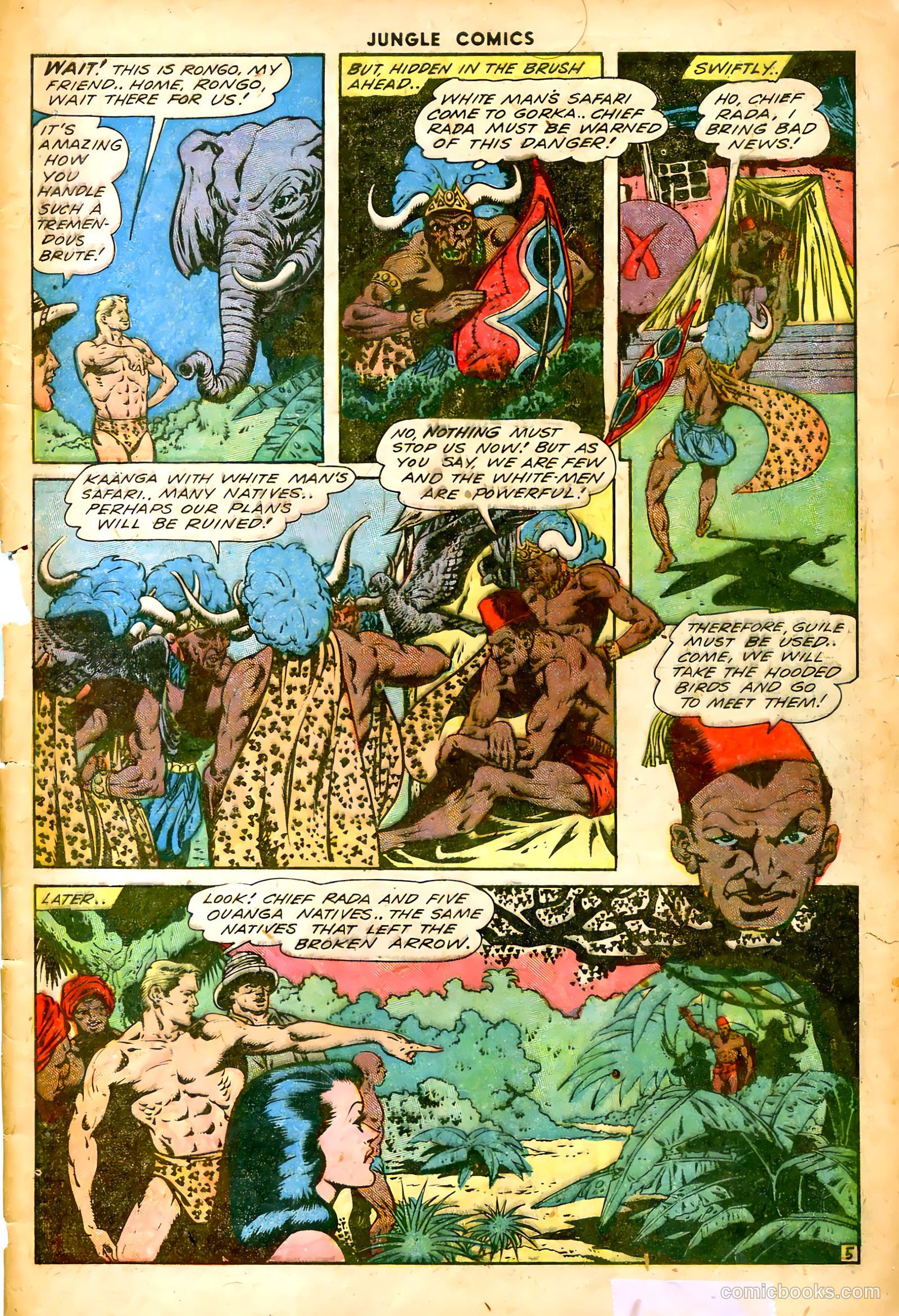 Jungle Comics #53 (1944) — page 7 of 52