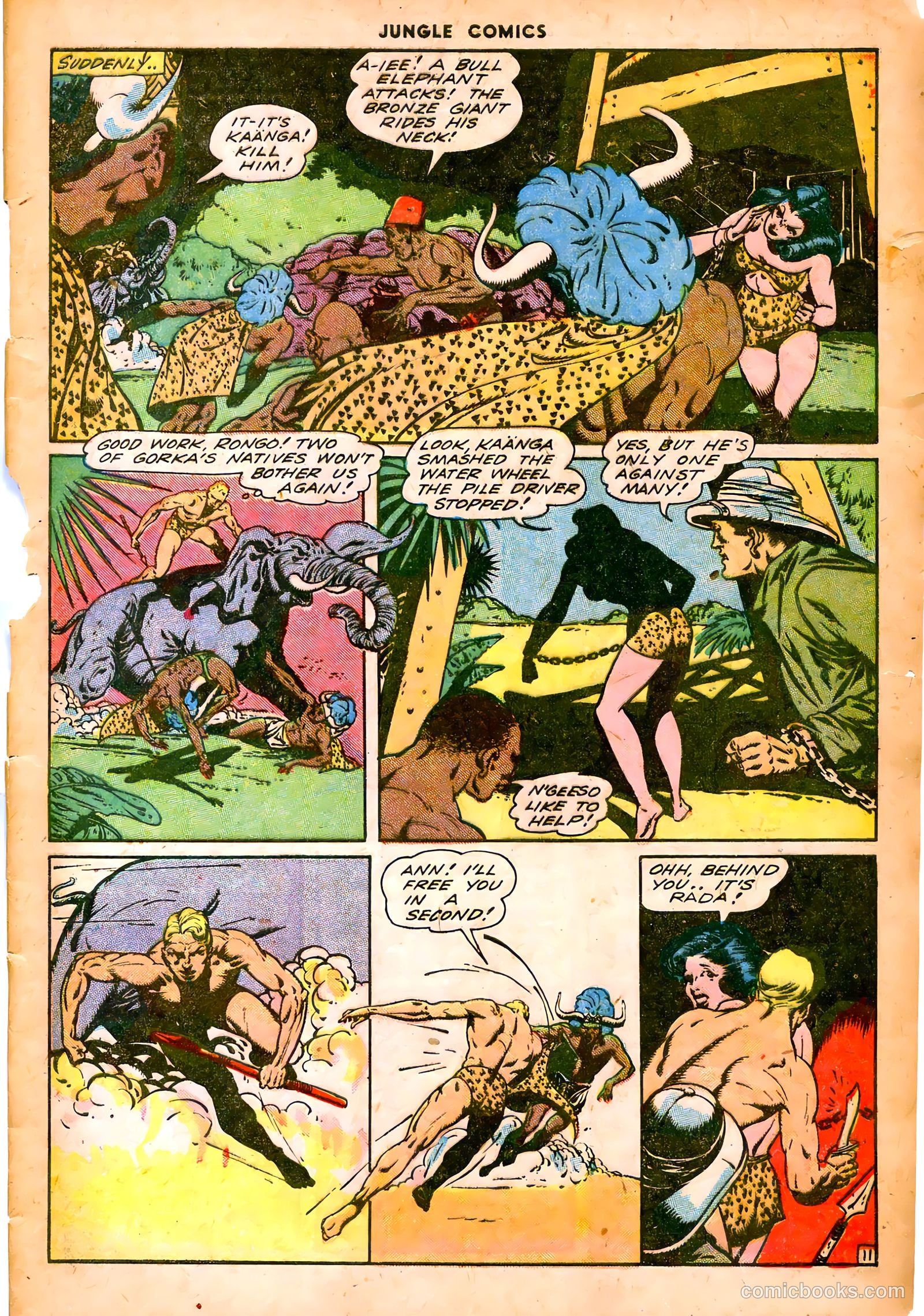 Jungle Comics #53 (1944) — page 13 of 52