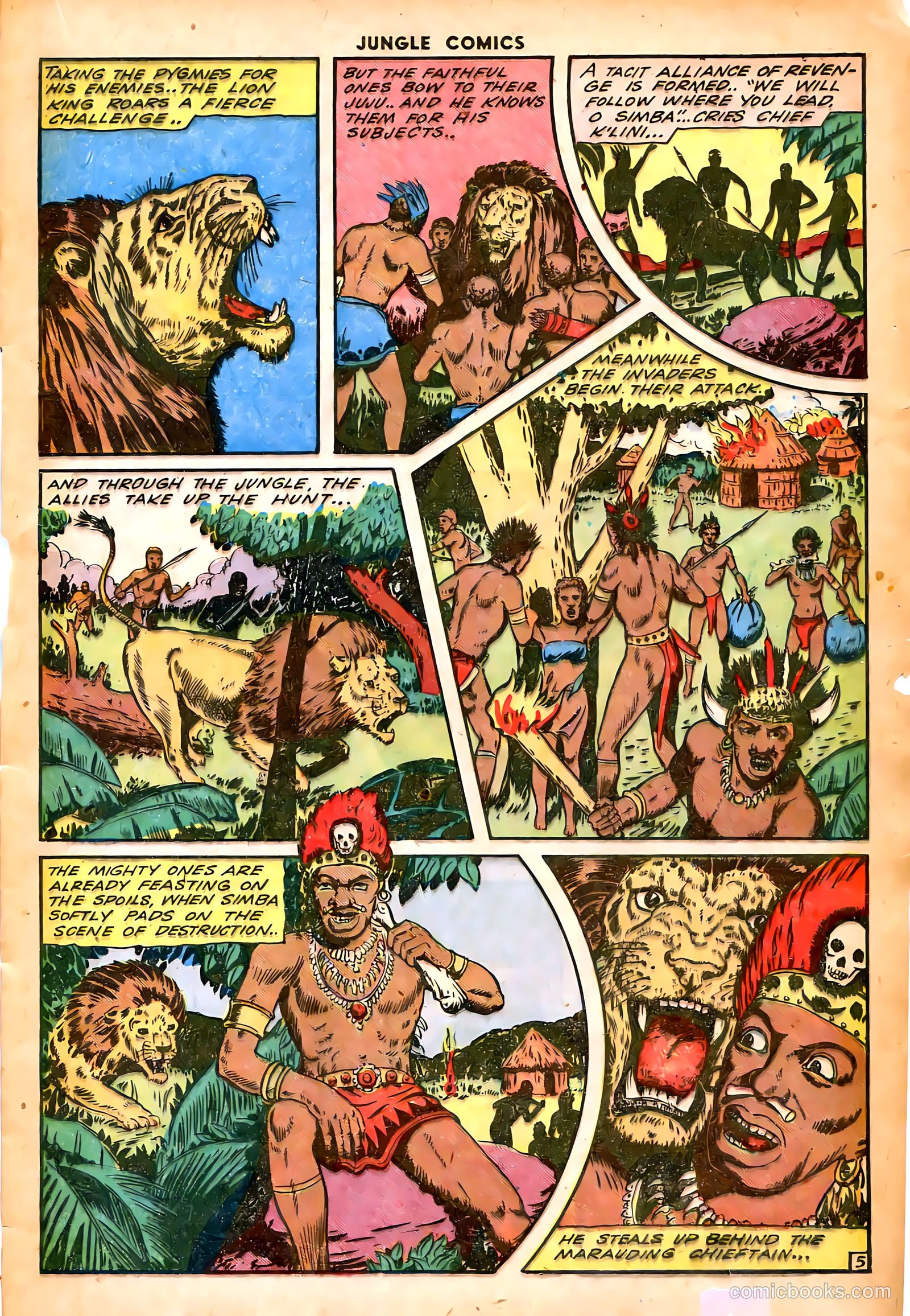 Jungle Comics #53 (1944) — page 19 of 52
