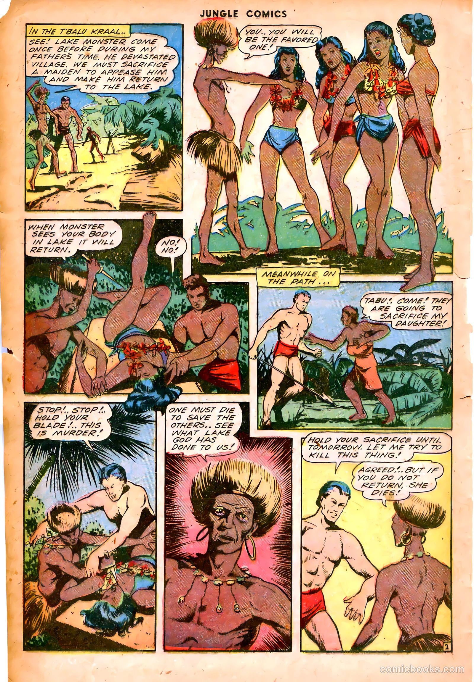 Jungle Comics #53 (1944) — page 22 of 52