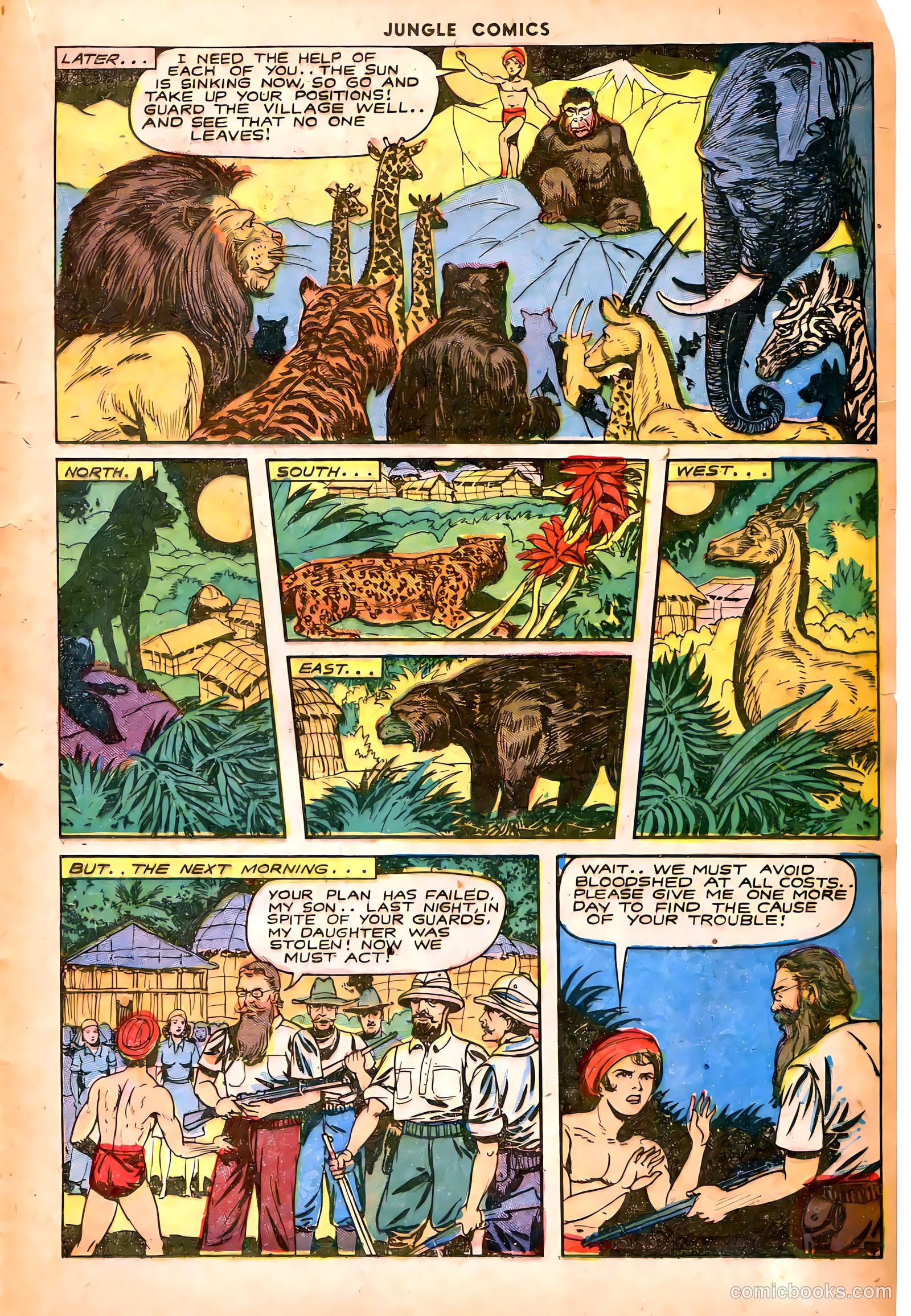Jungle Comics #53 (1944) — page 31 of 52