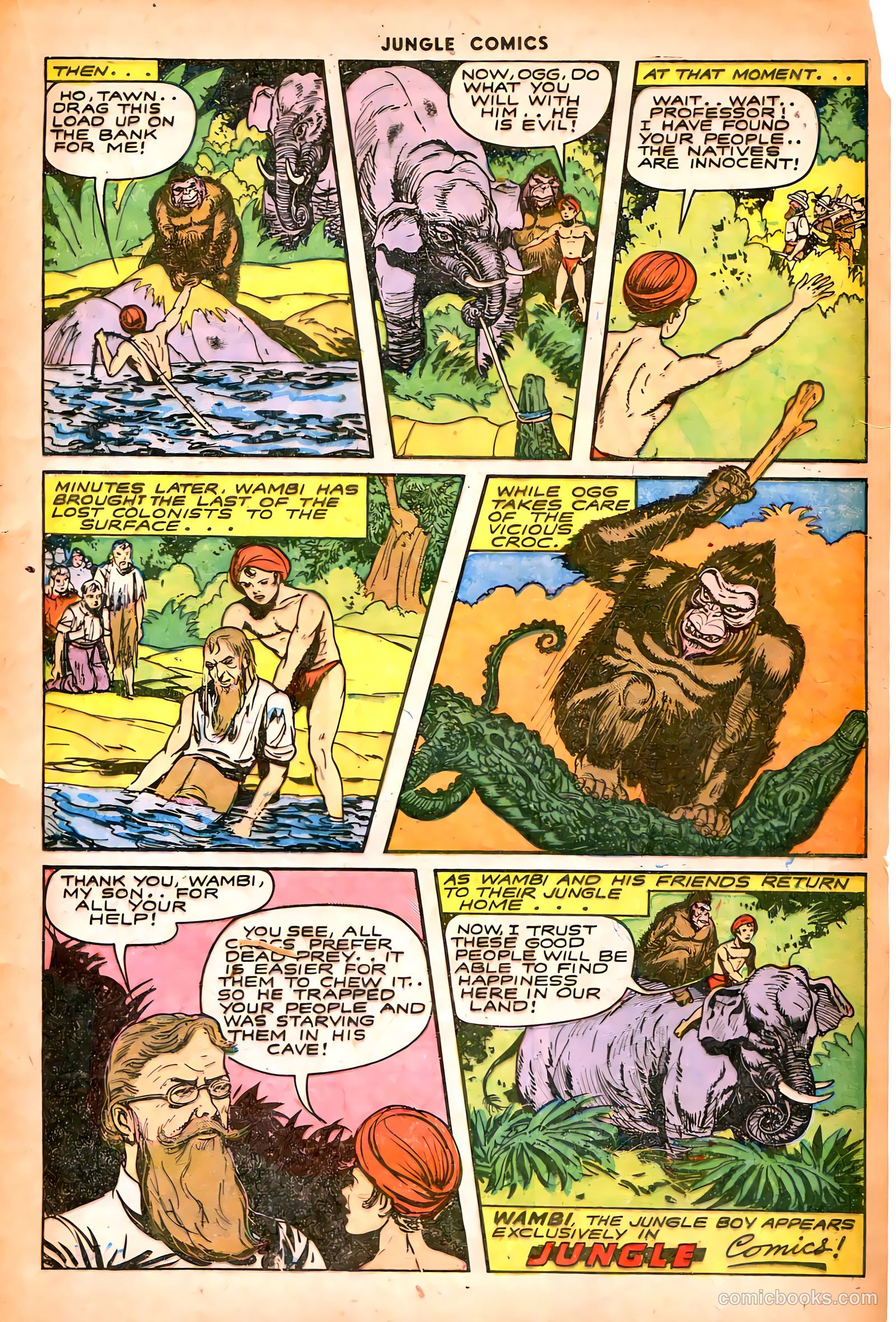 Jungle Comics #53 (1944) — page 35 of 52