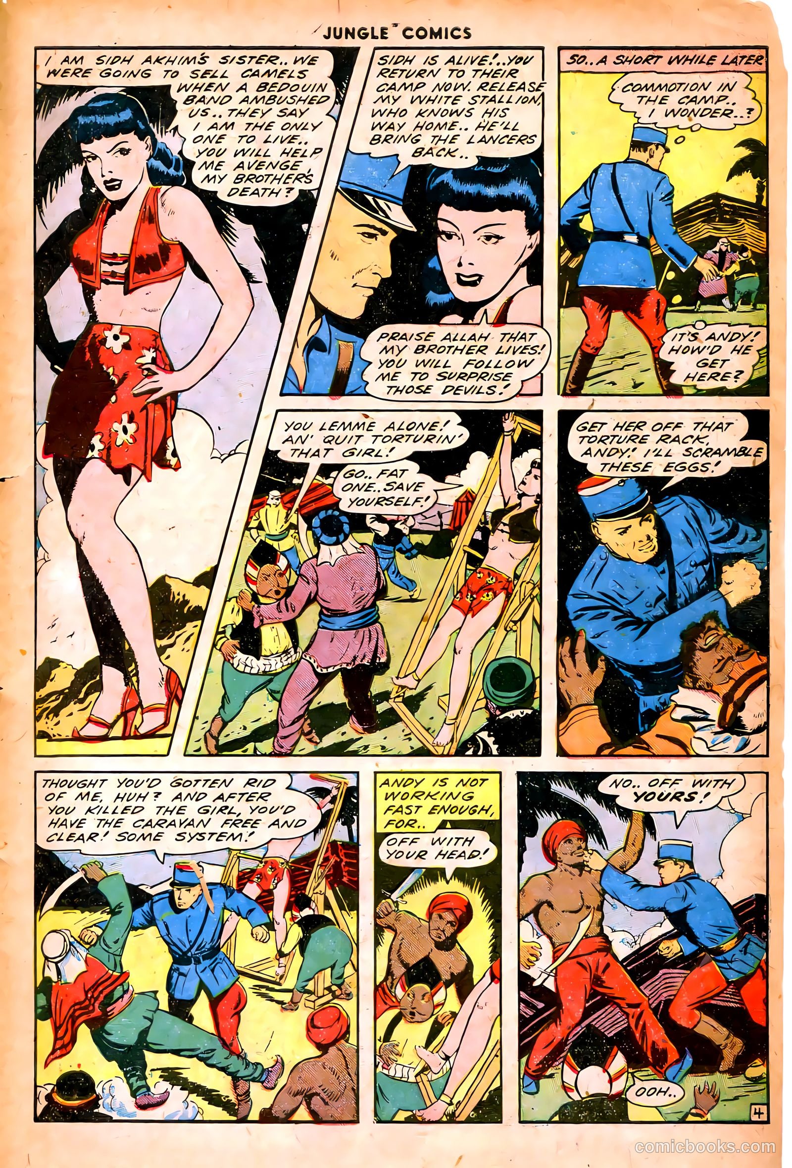 Jungle Comics #53 (1944) — page 39 of 52