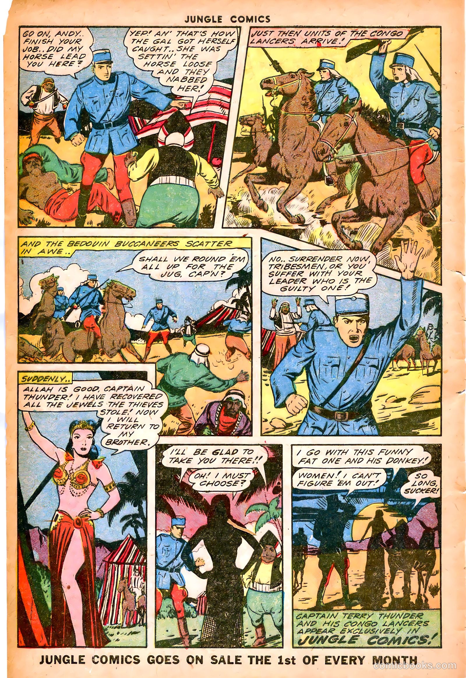 Jungle Comics #53 (1944) — page 40 of 52