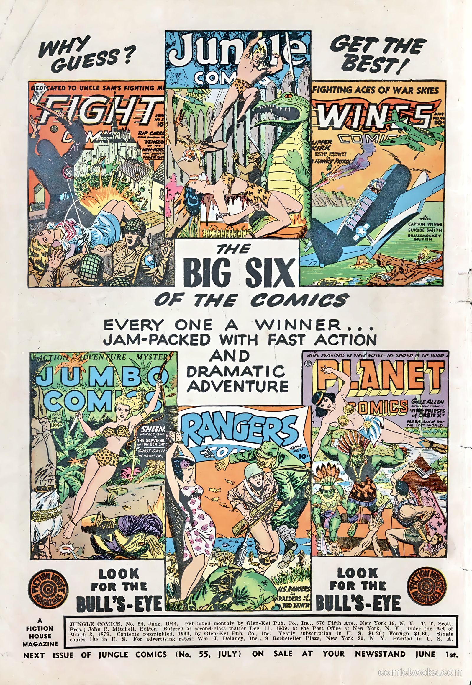 Jungle Comics #54 (1944) — page 2 of 52