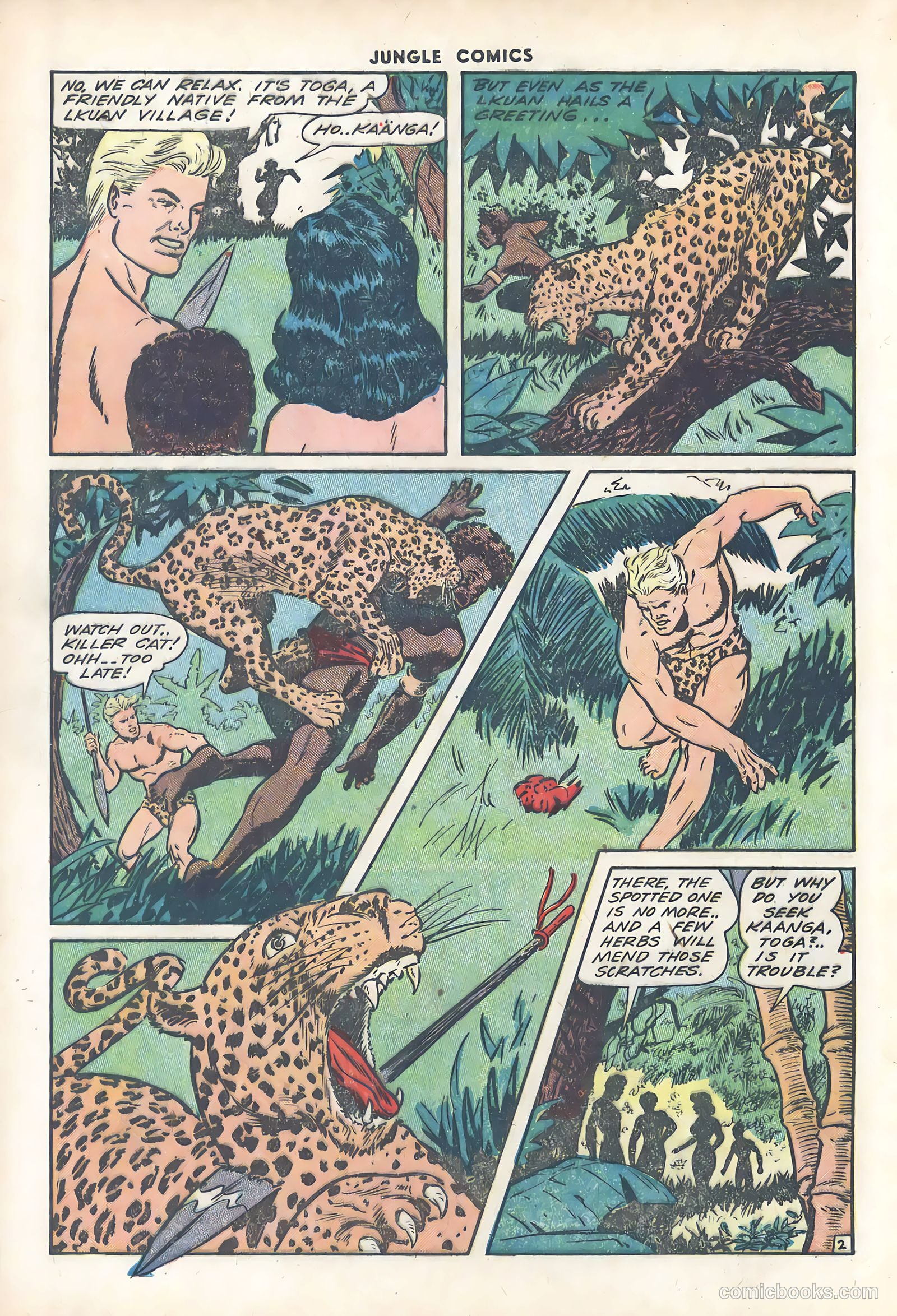Jungle Comics #54 (1944) — page 4 of 52