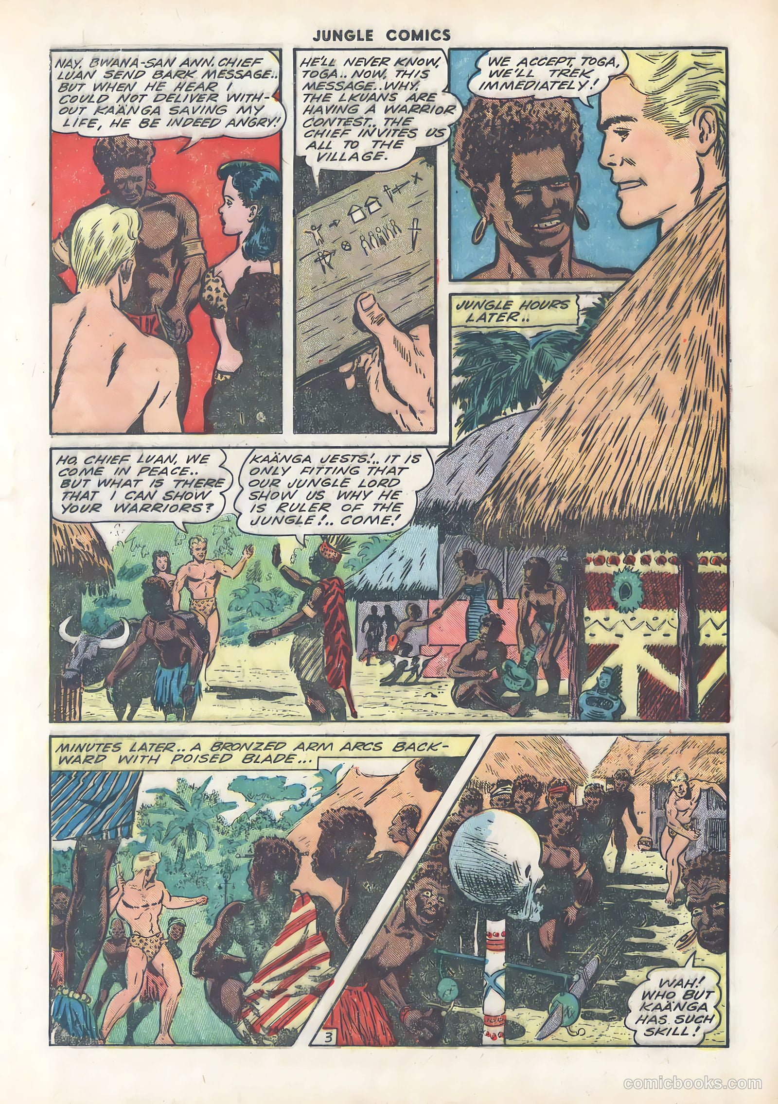 Jungle Comics #54 (1944) — page 5 of 52