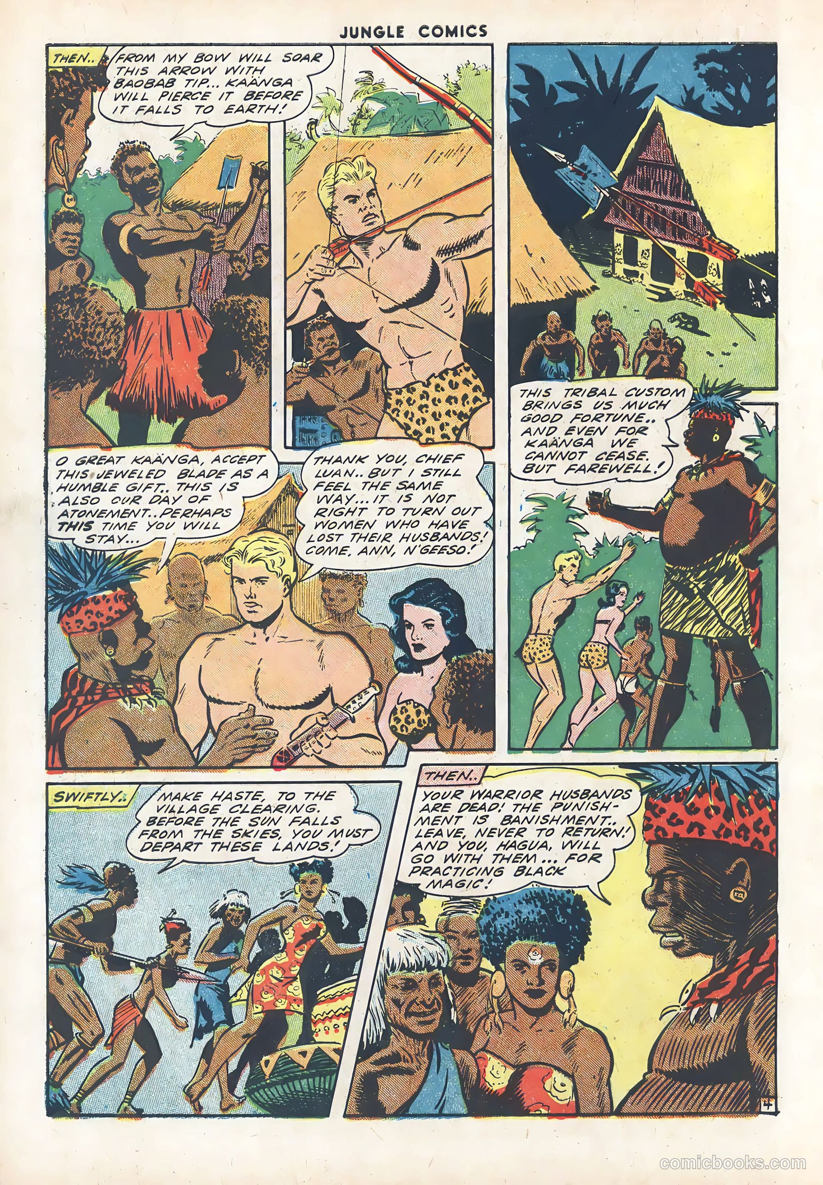 Jungle Comics #54 (1944) — page 6 of 52