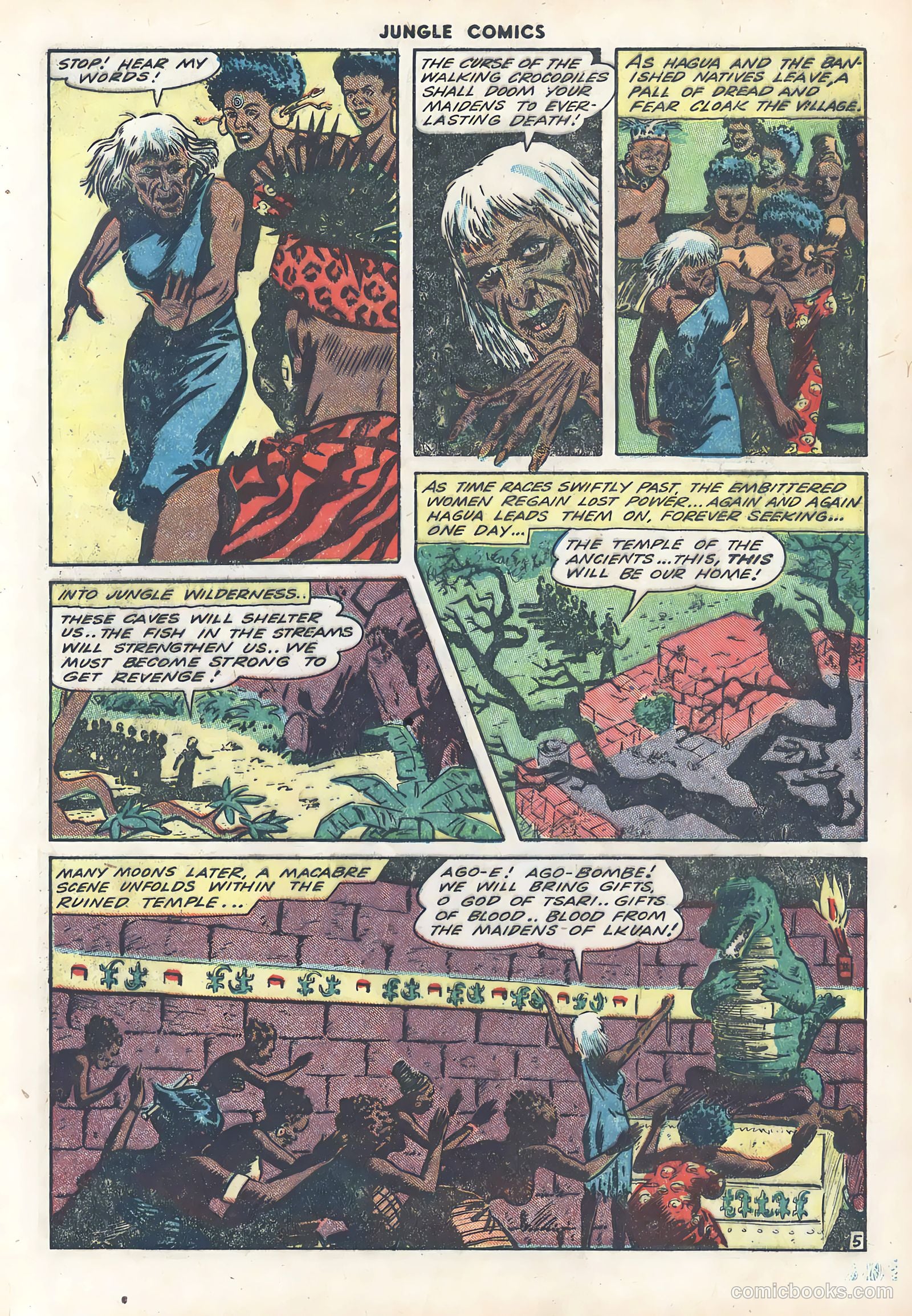 Jungle Comics #54 (1944) — page 7 of 52