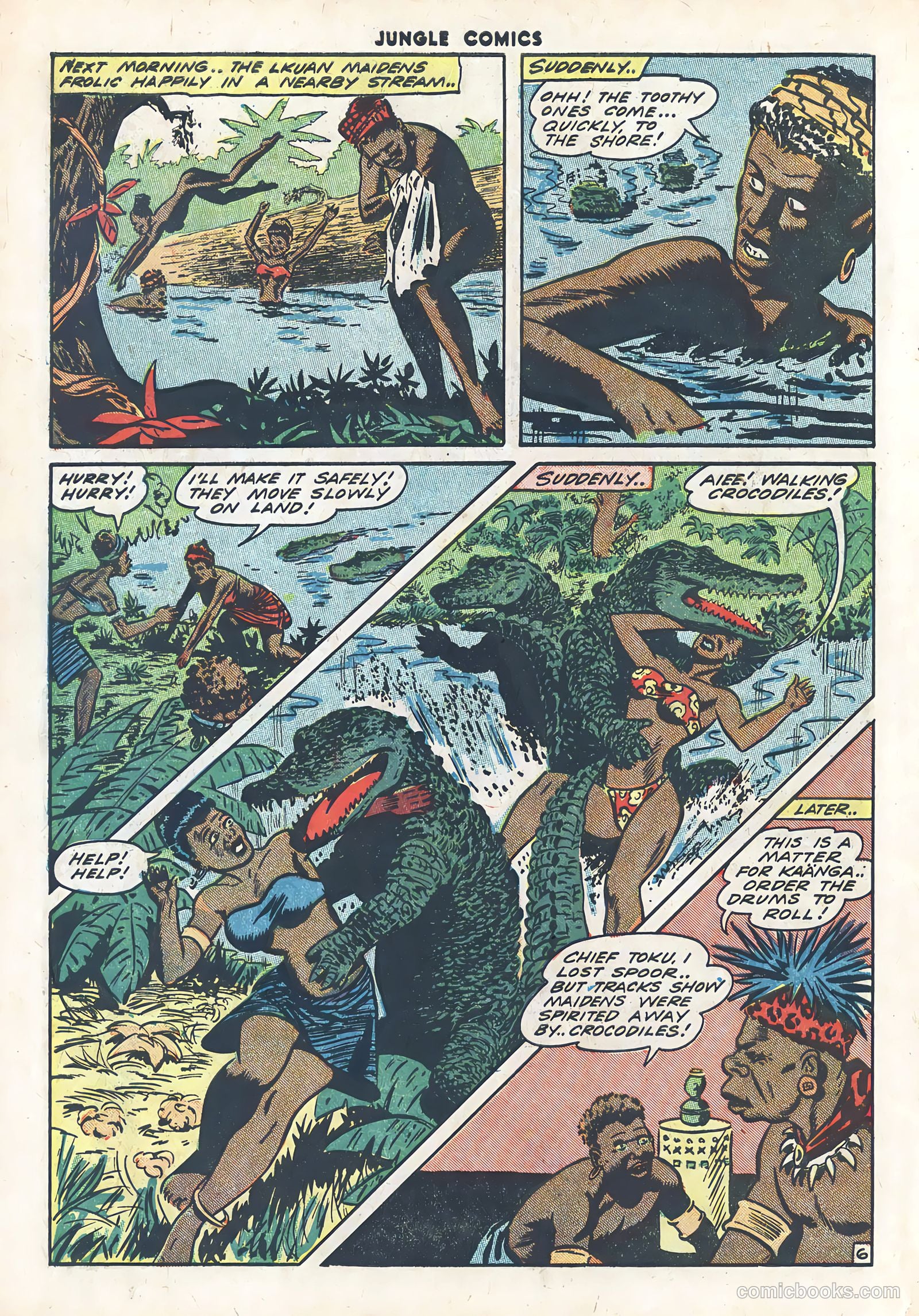 Jungle Comics #54 (1944) — page 8 of 52