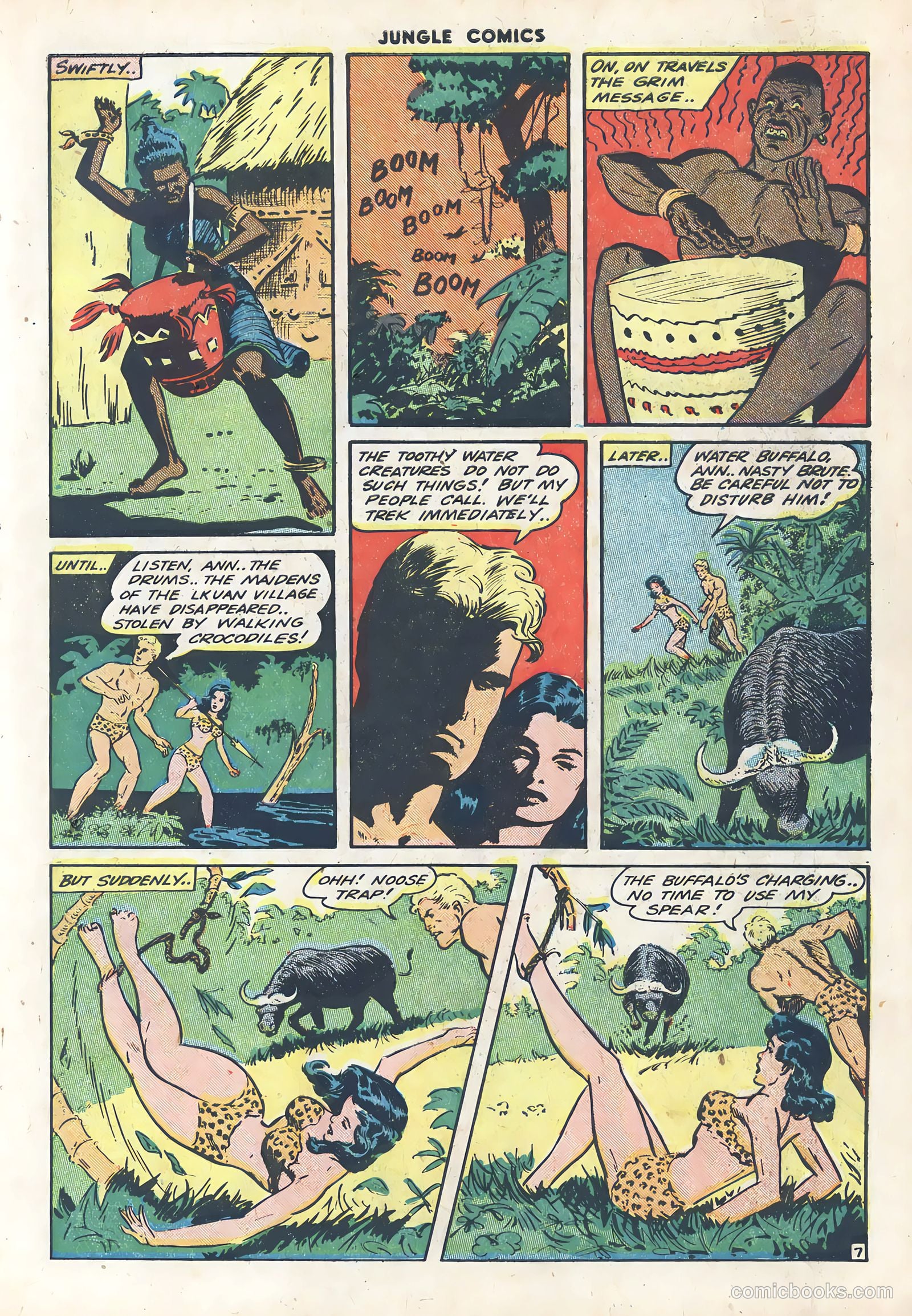 Jungle Comics #54 (1944) — page 9 of 52