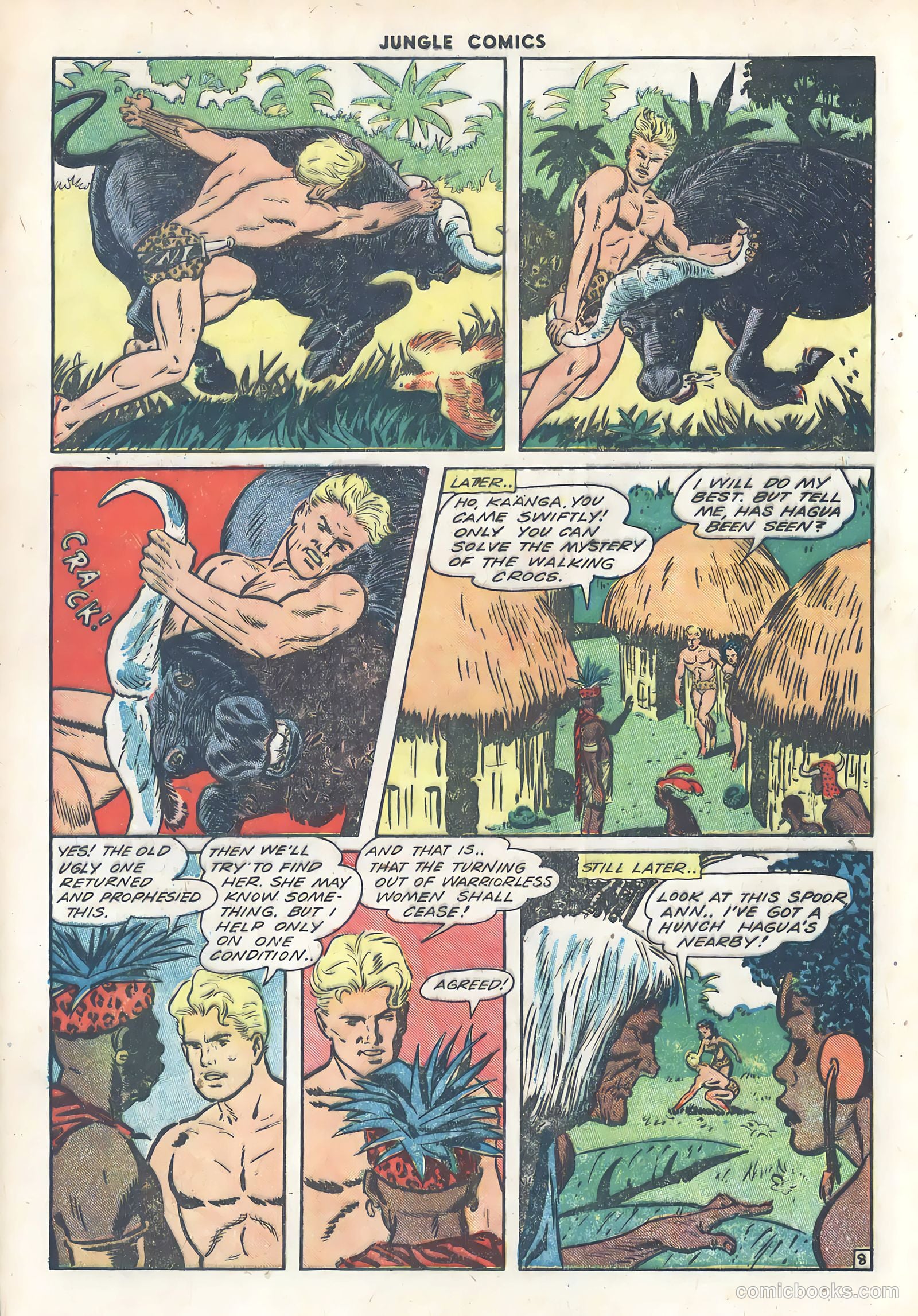 Jungle Comics #54 (1944) — page 10 of 52