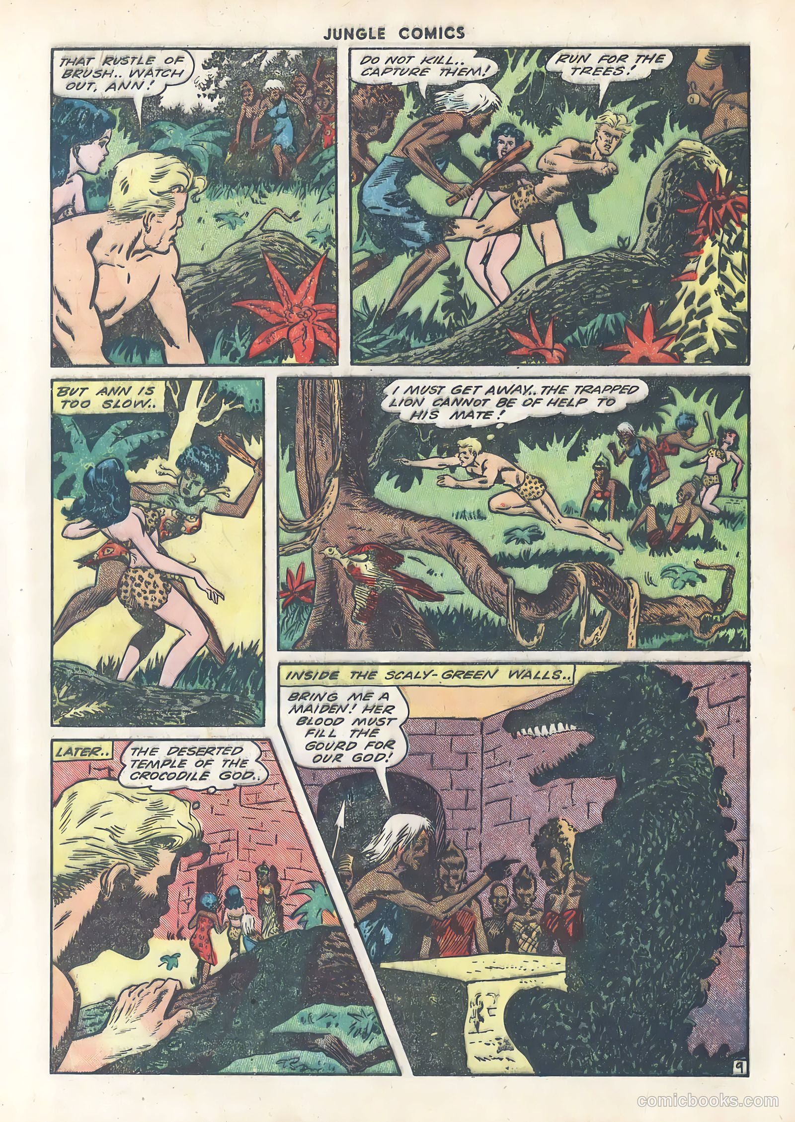 Jungle Comics #54 (1944) — page 11 of 52