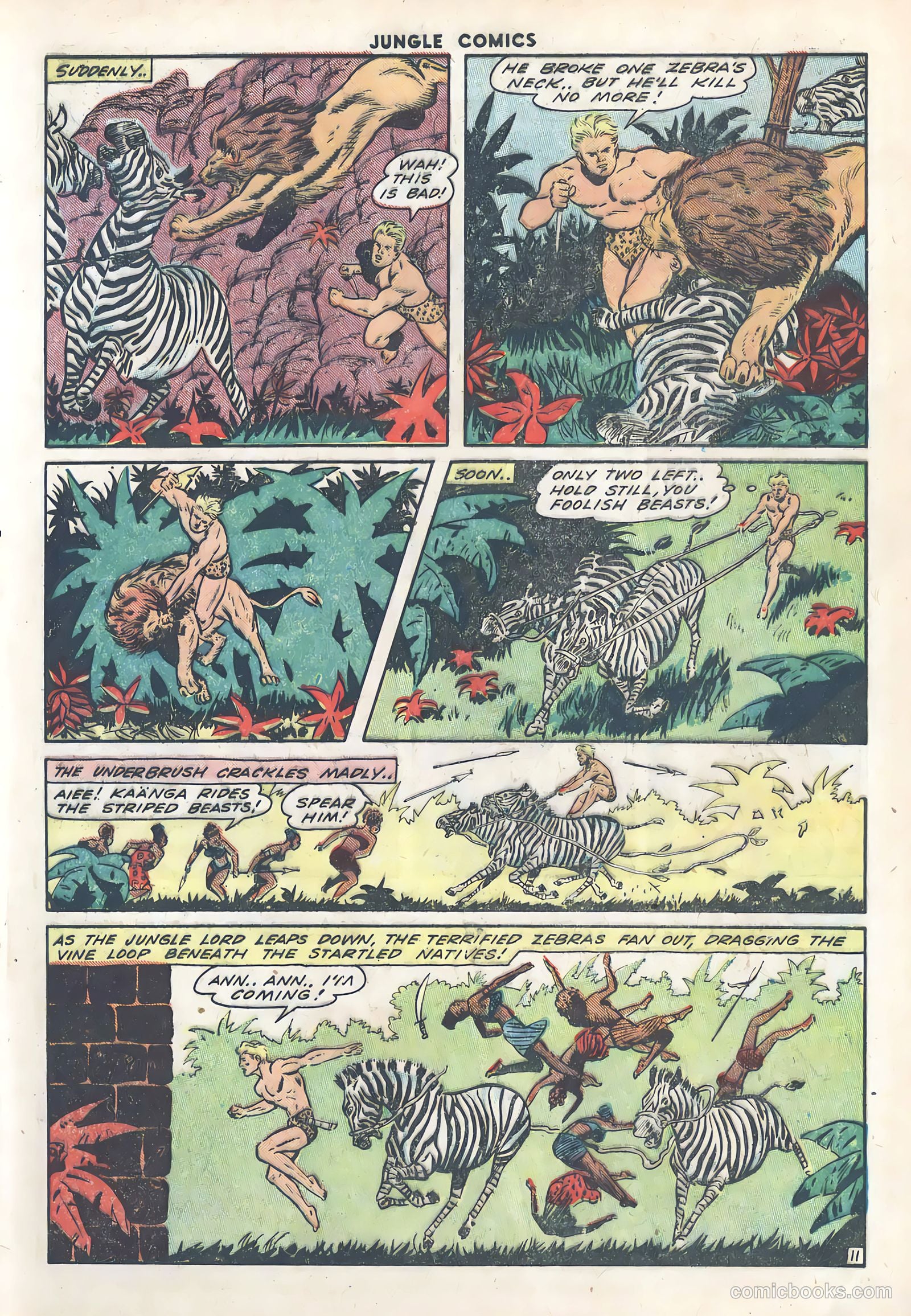 Jungle Comics #54 (1944) — page 13 of 52