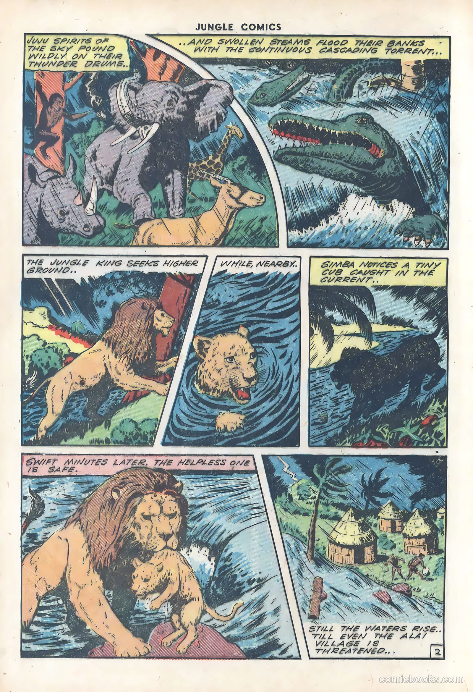 Jungle Comics #54 (1944) — page 16 of 52