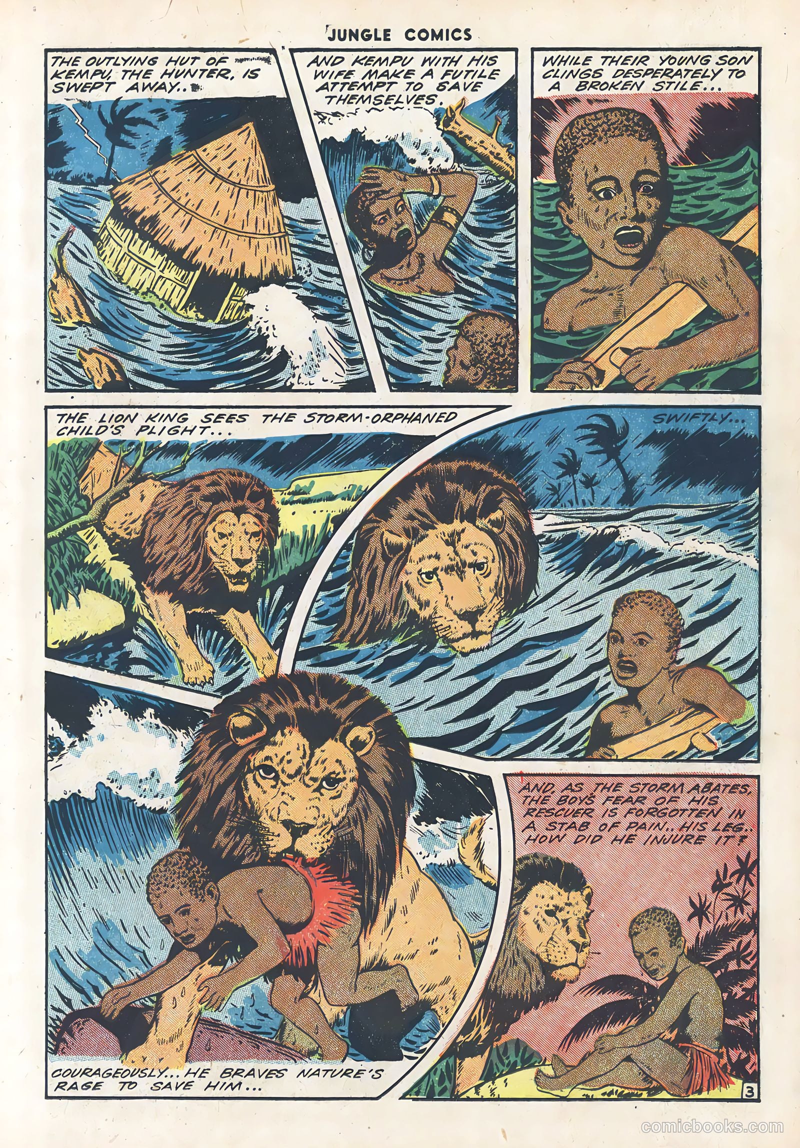 Jungle Comics #54 (1944) — page 17 of 52