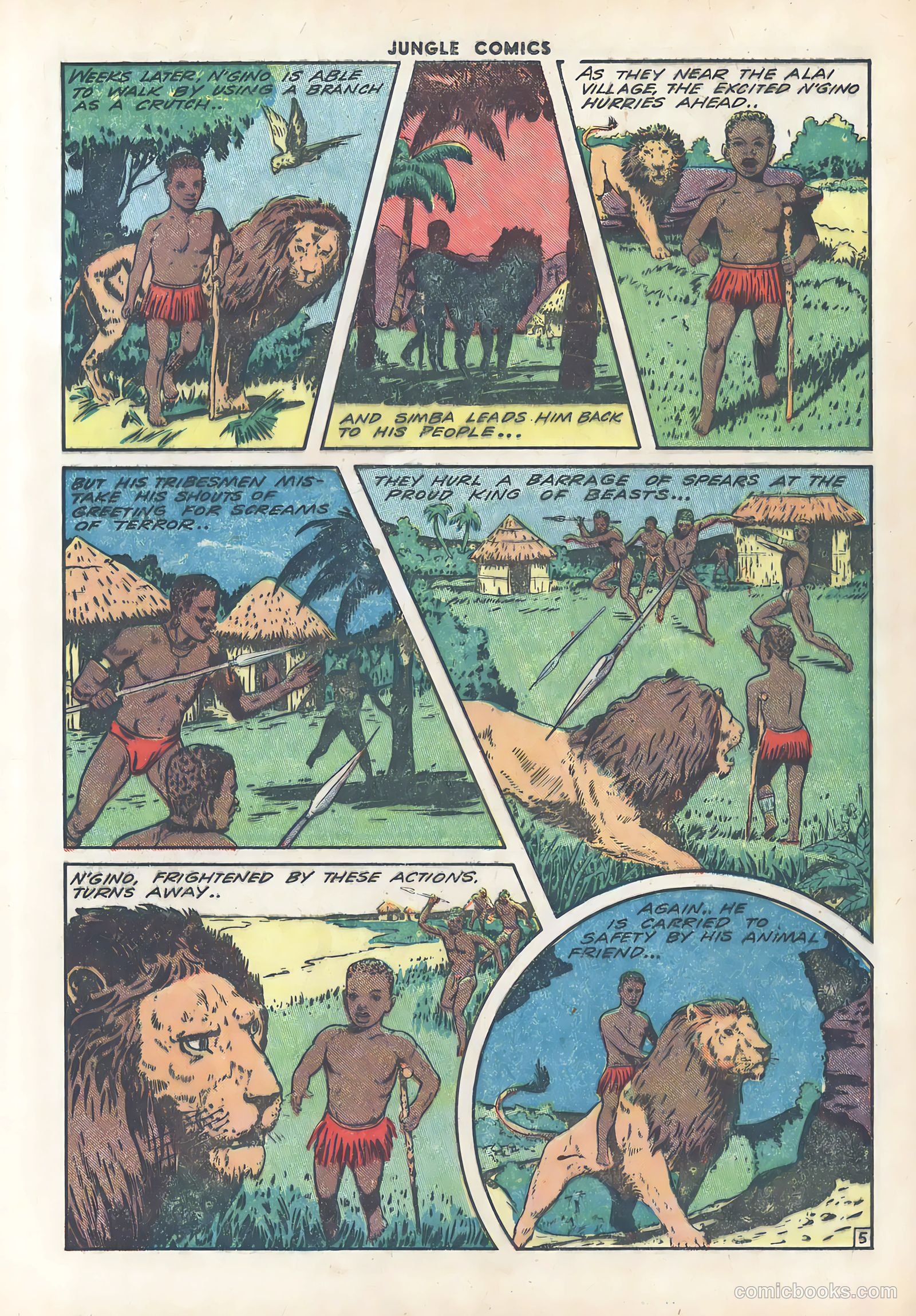 Jungle Comics #54 (1944) — page 19 of 52