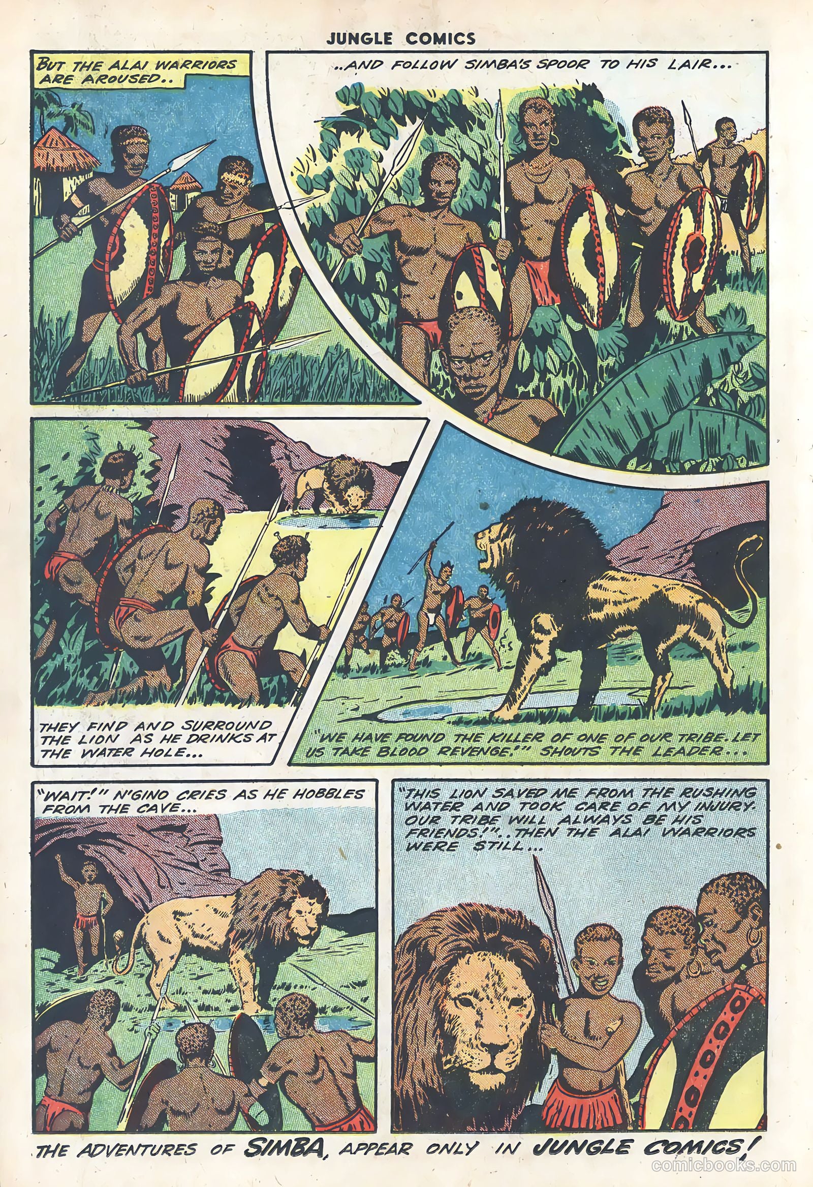 Jungle Comics #54 (1944) — page 20 of 52
