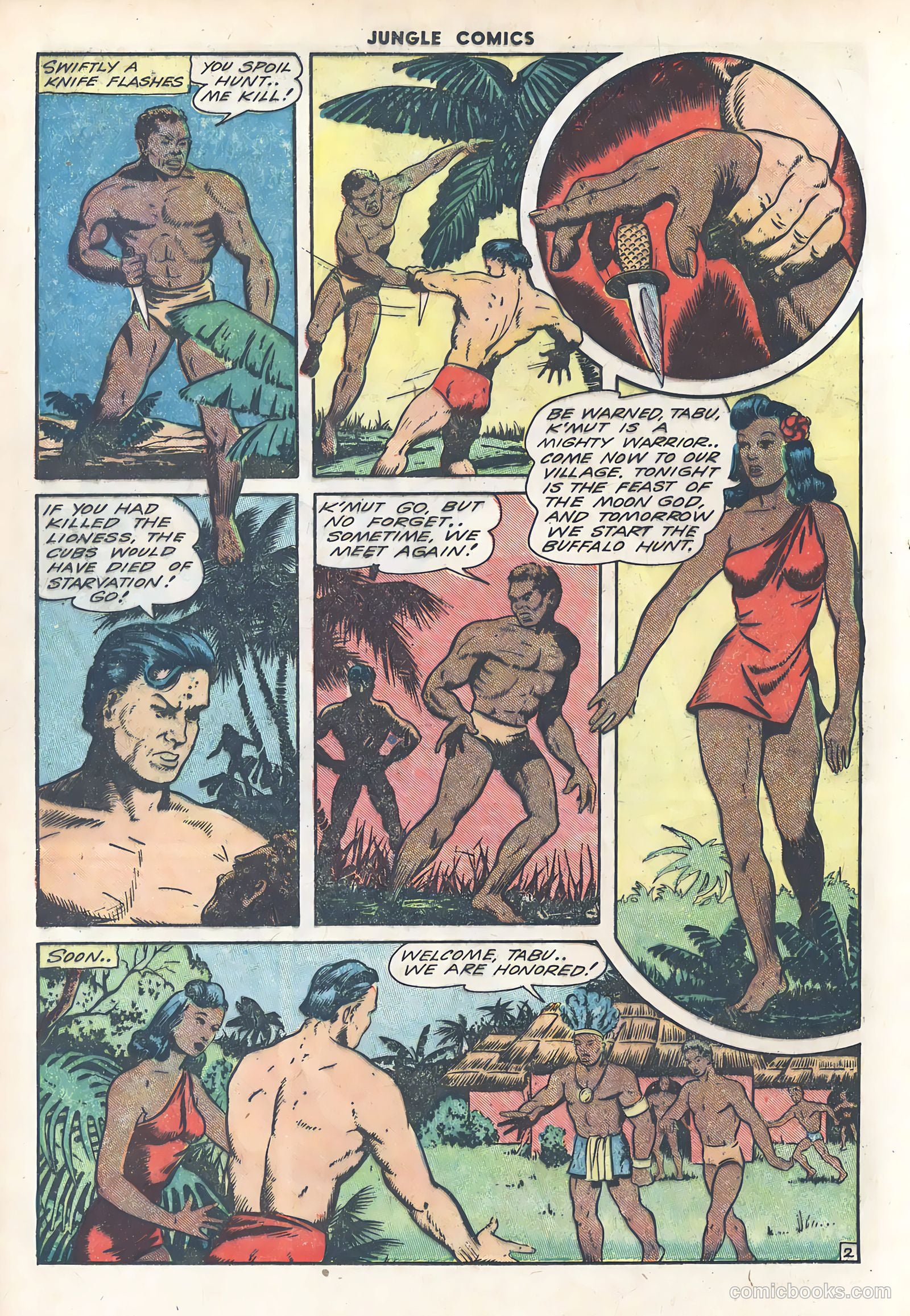 Jungle Comics #54 (1944) — page 22 of 52