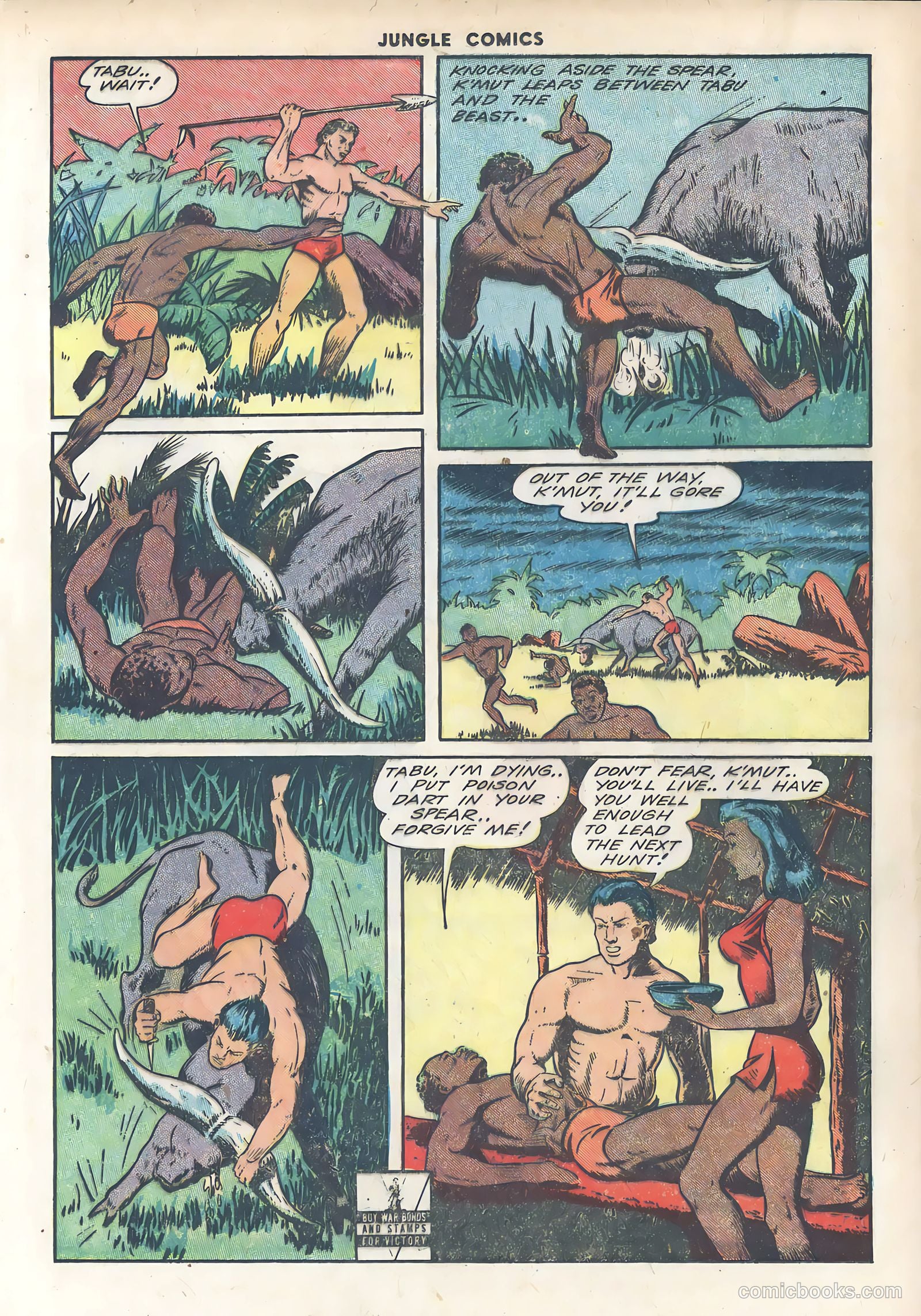 Jungle Comics #54 (1944) — page 25 of 52