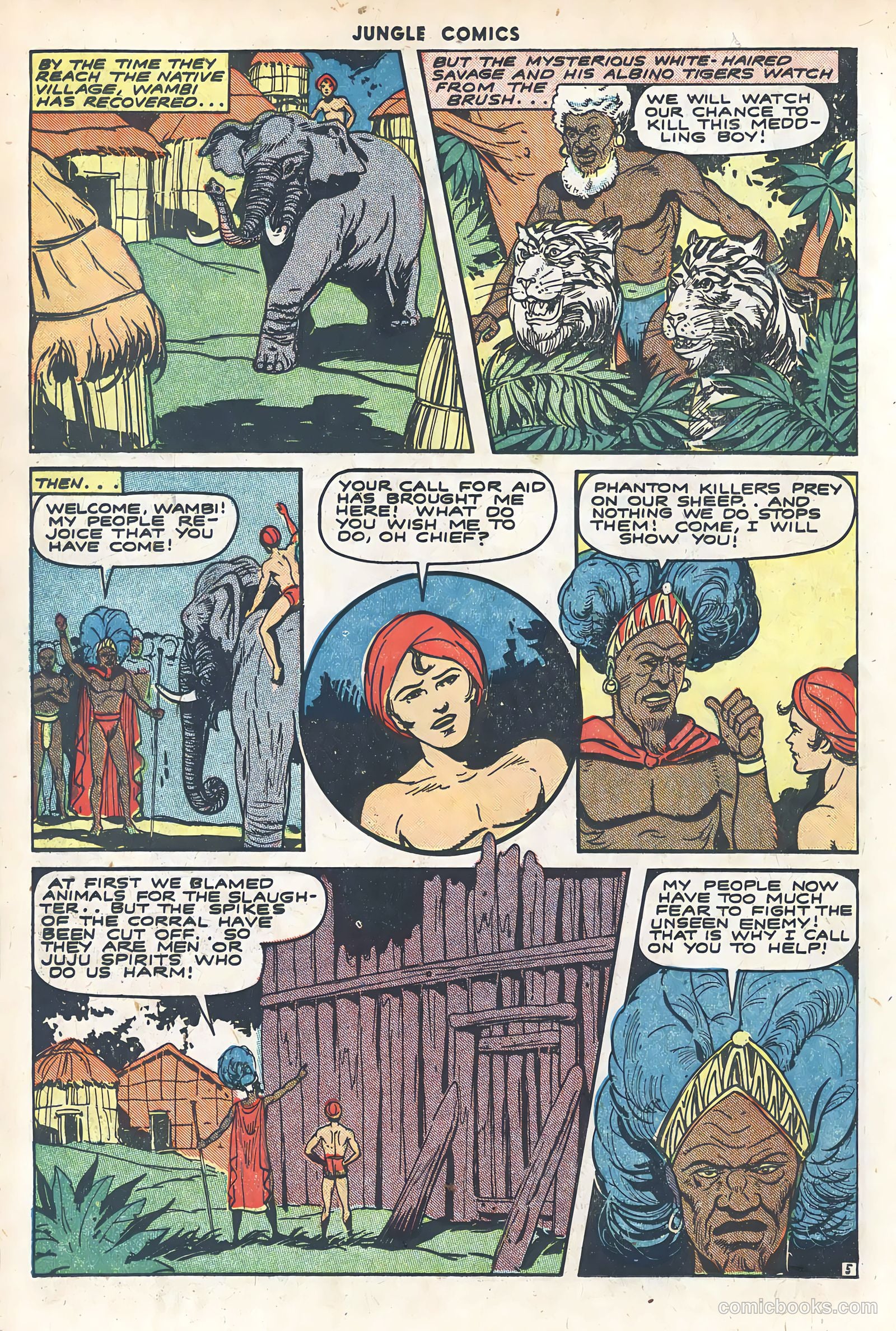 Jungle Comics #54 (1944) — page 32 of 52