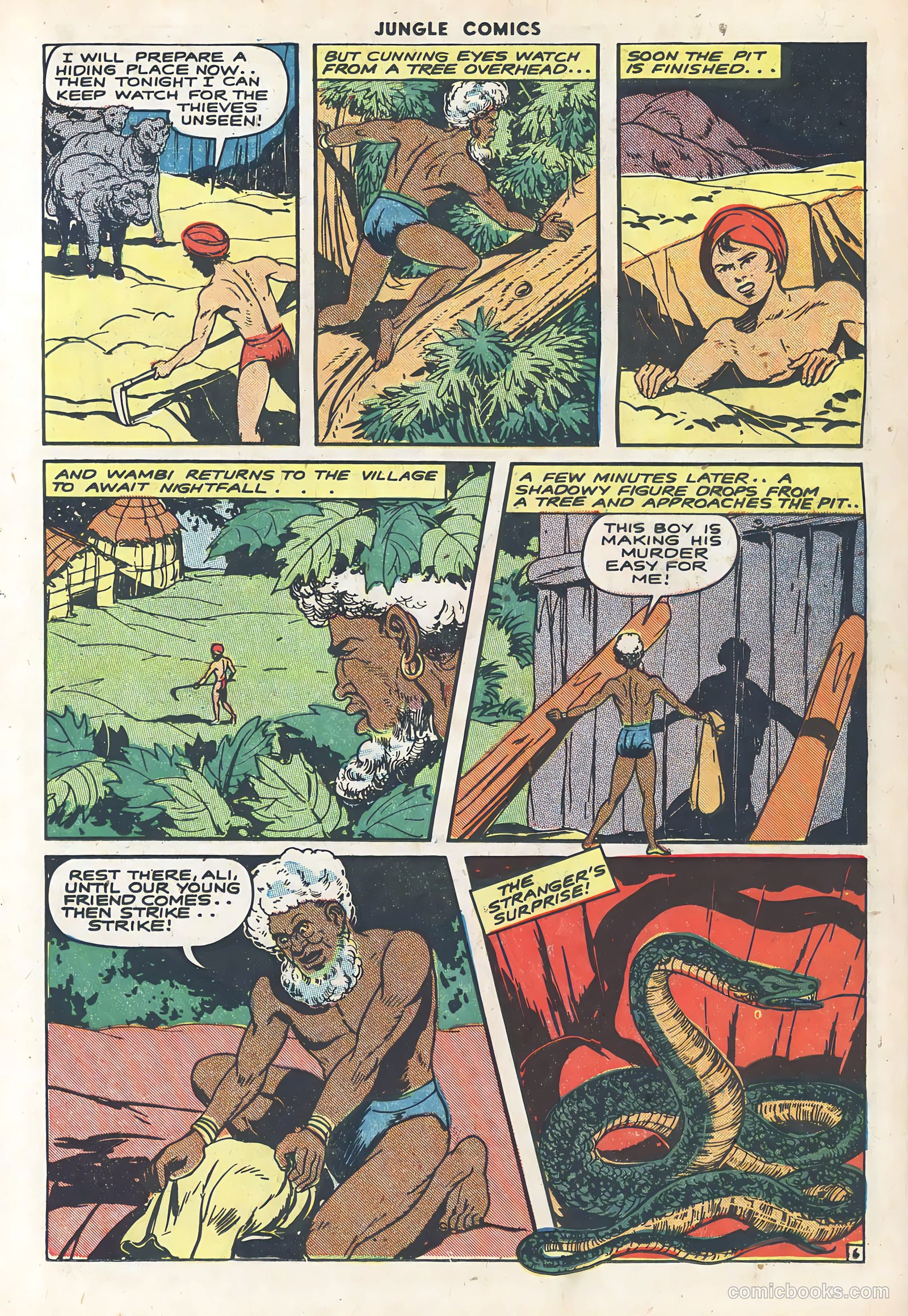 Jungle Comics #54 (1944) — page 33 of 52