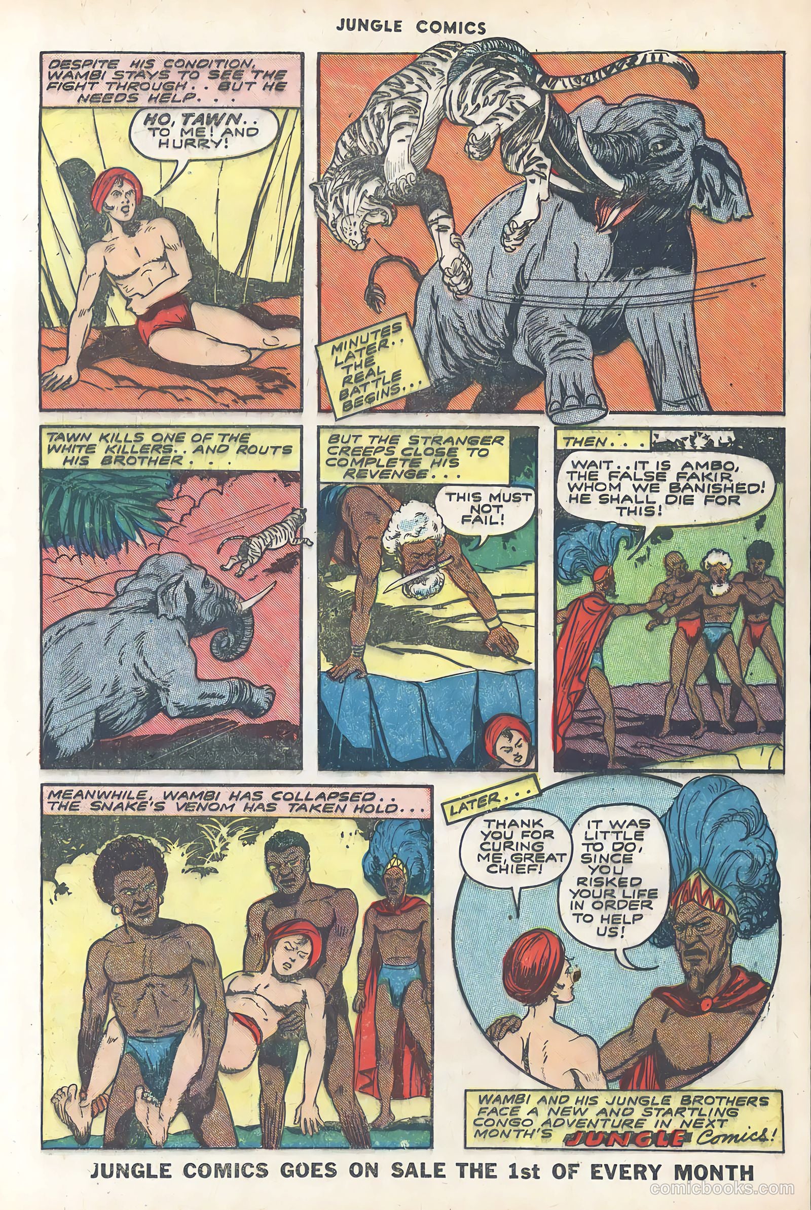 Jungle Comics #54 (1944) — page 35 of 52