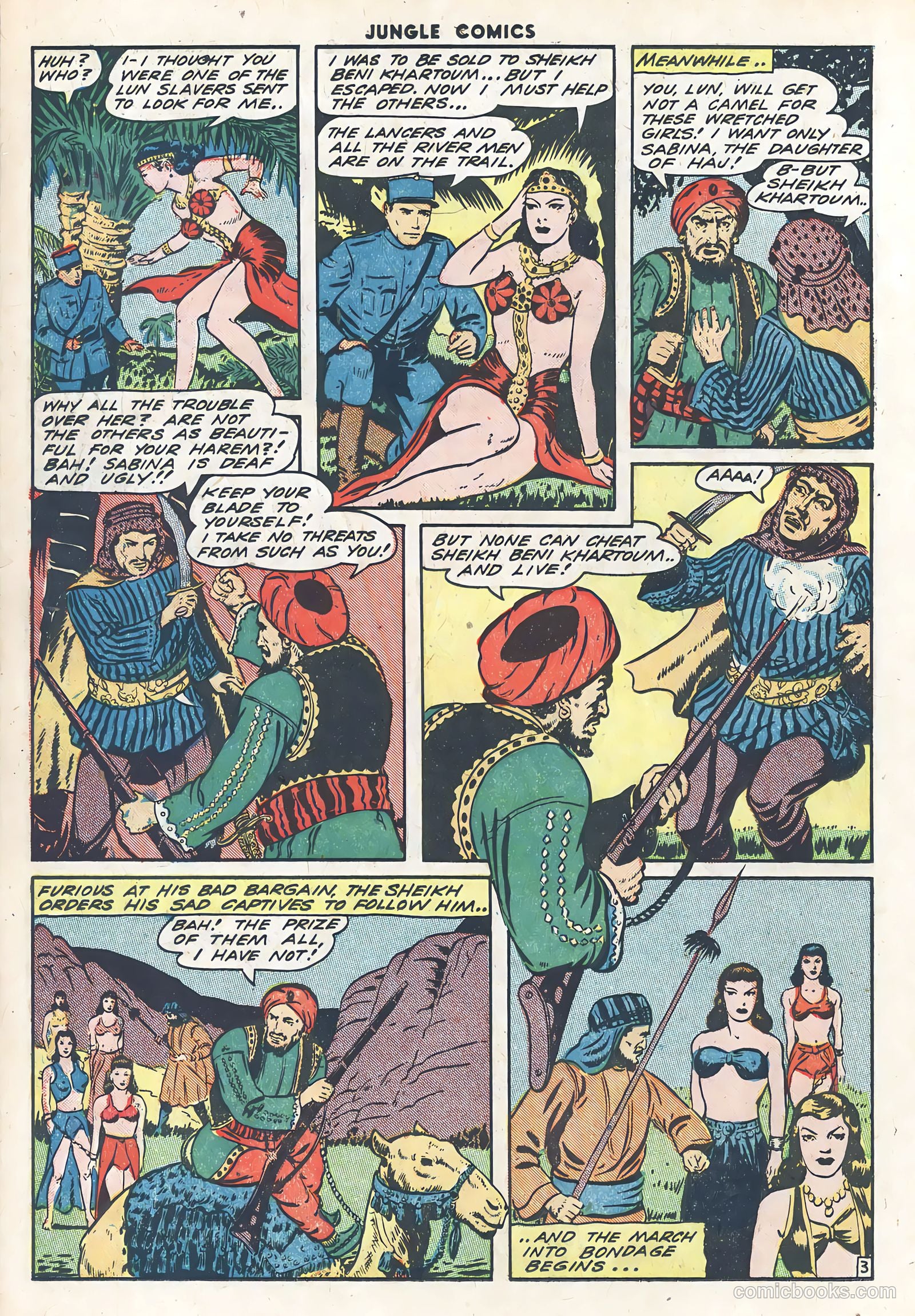 Jungle Comics #54 (1944) — page 38 of 52