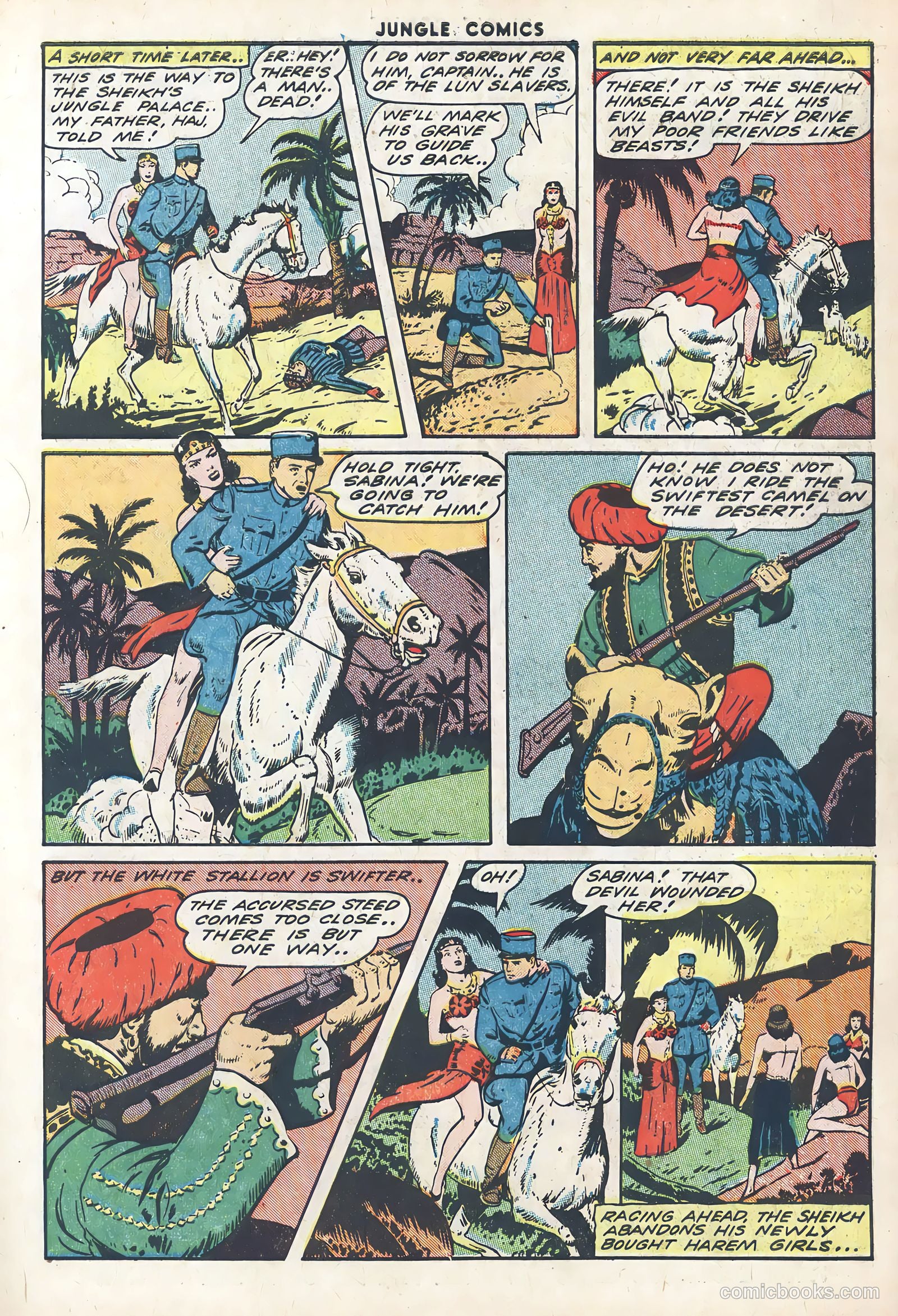 Jungle Comics #54 (1944) — page 39 of 52