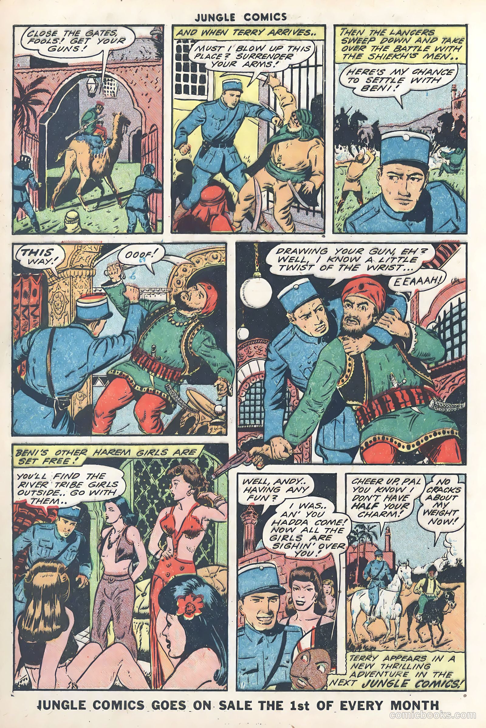 Jungle Comics #54 (1944) — page 40 of 52