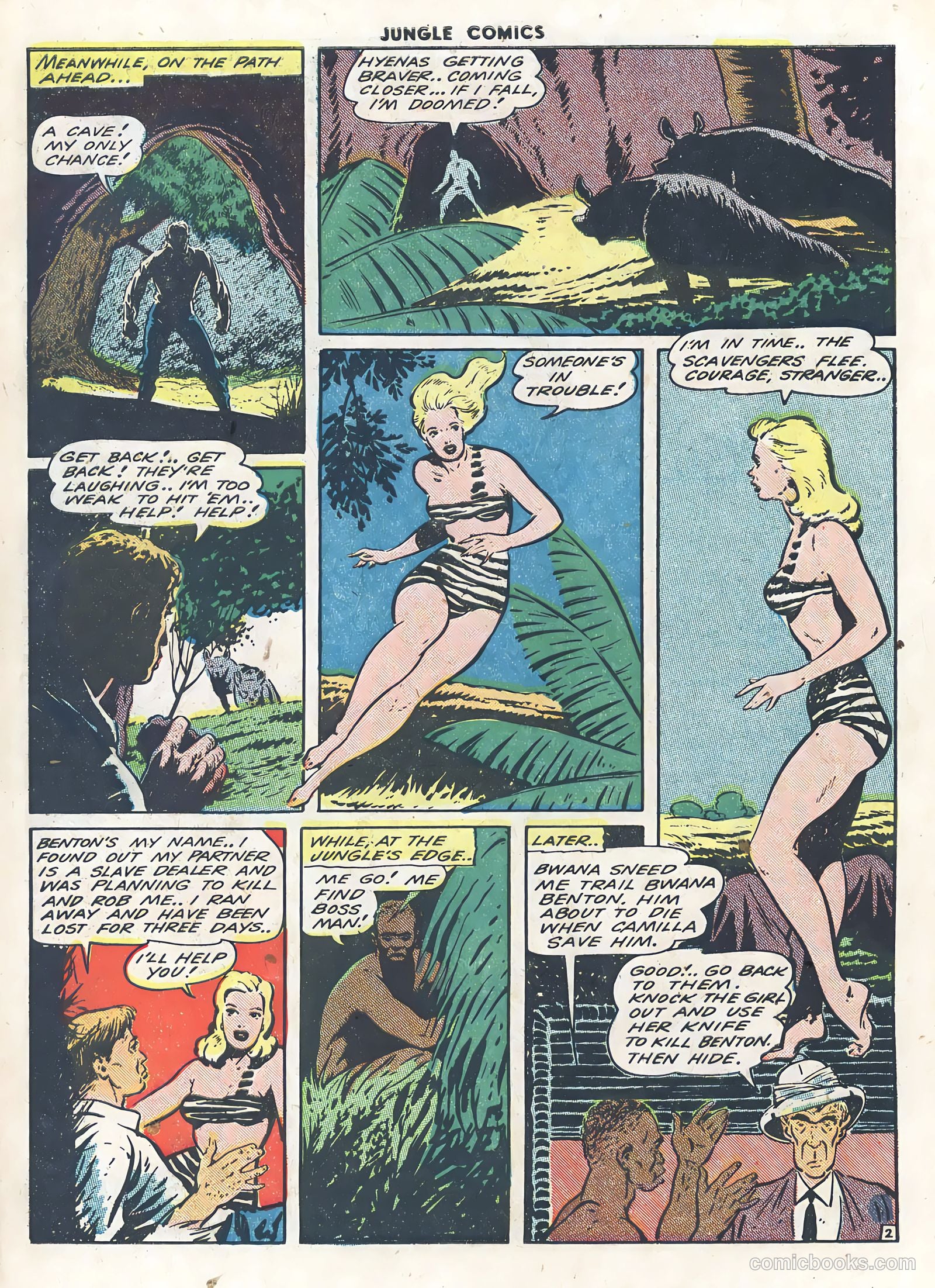 Jungle Comics #54 (1944) — page 44 of 52