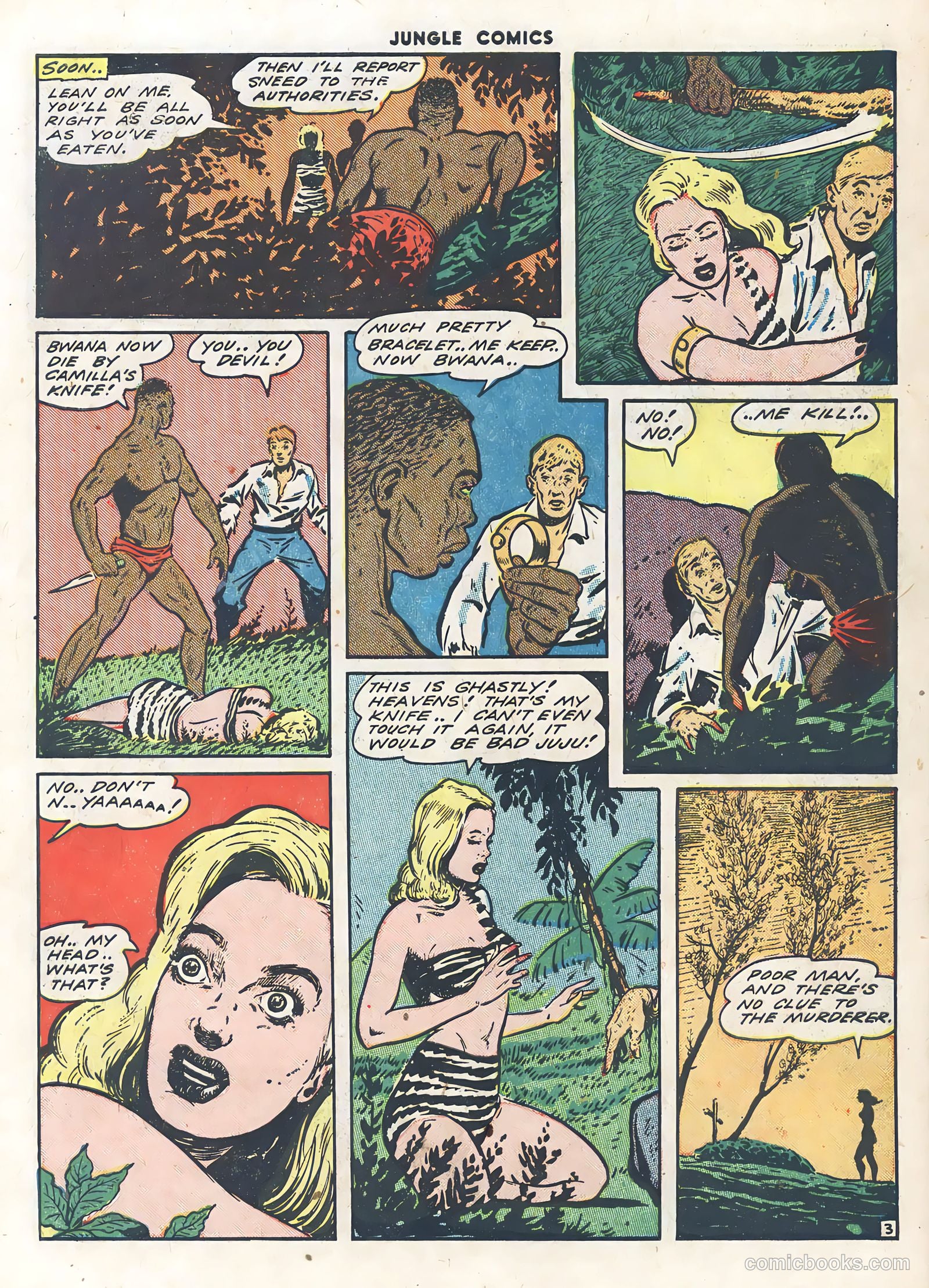 Jungle Comics #54 (1944) — page 45 of 52