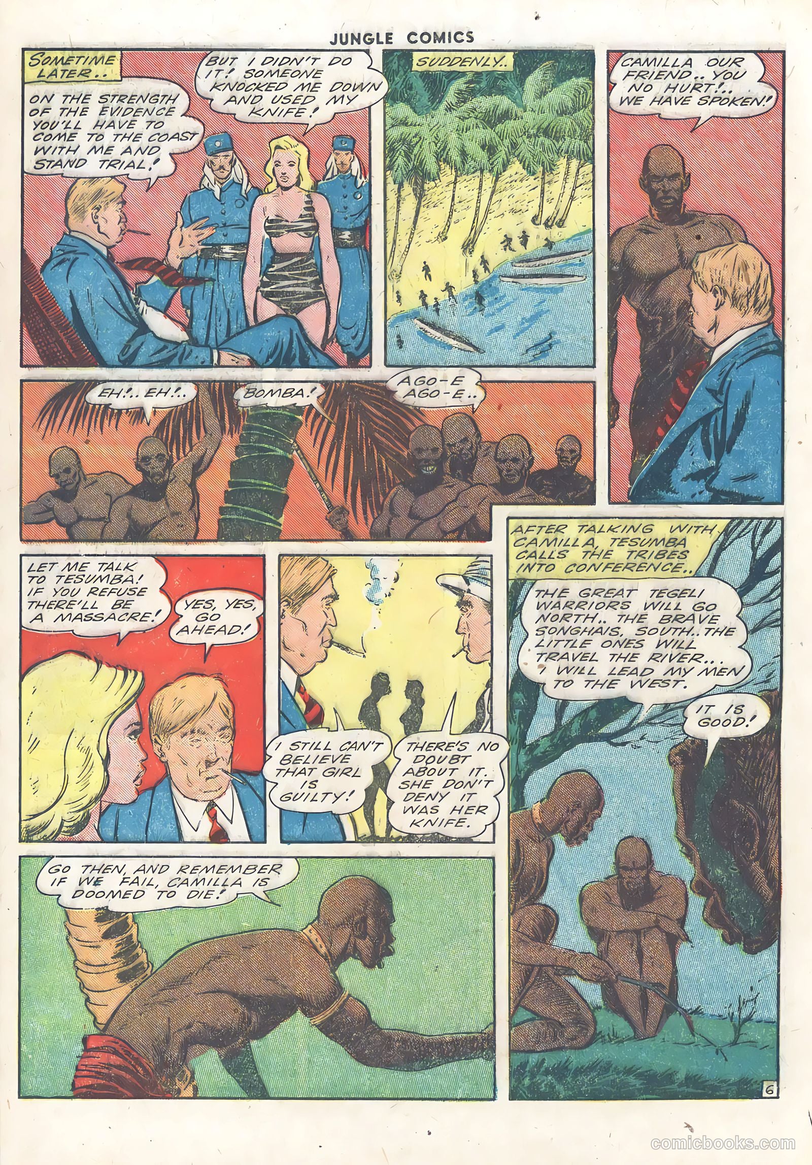 Jungle Comics #54 (1944) — page 48 of 52