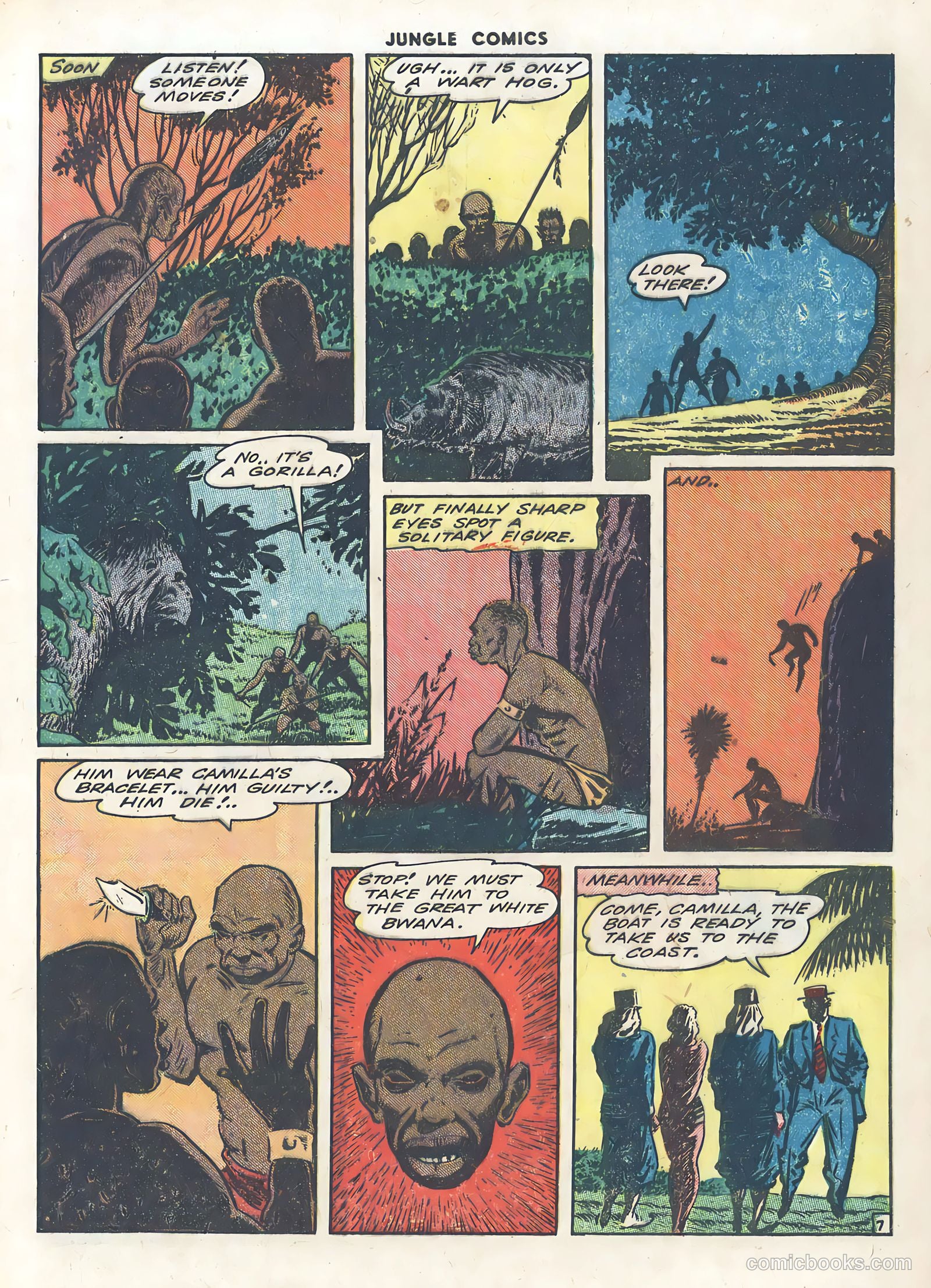 Jungle Comics #54 (1944) — page 49 of 52