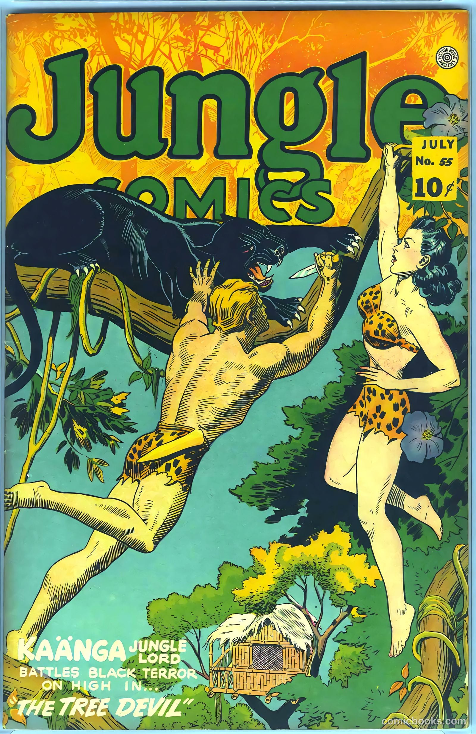 Jungle Comics #55