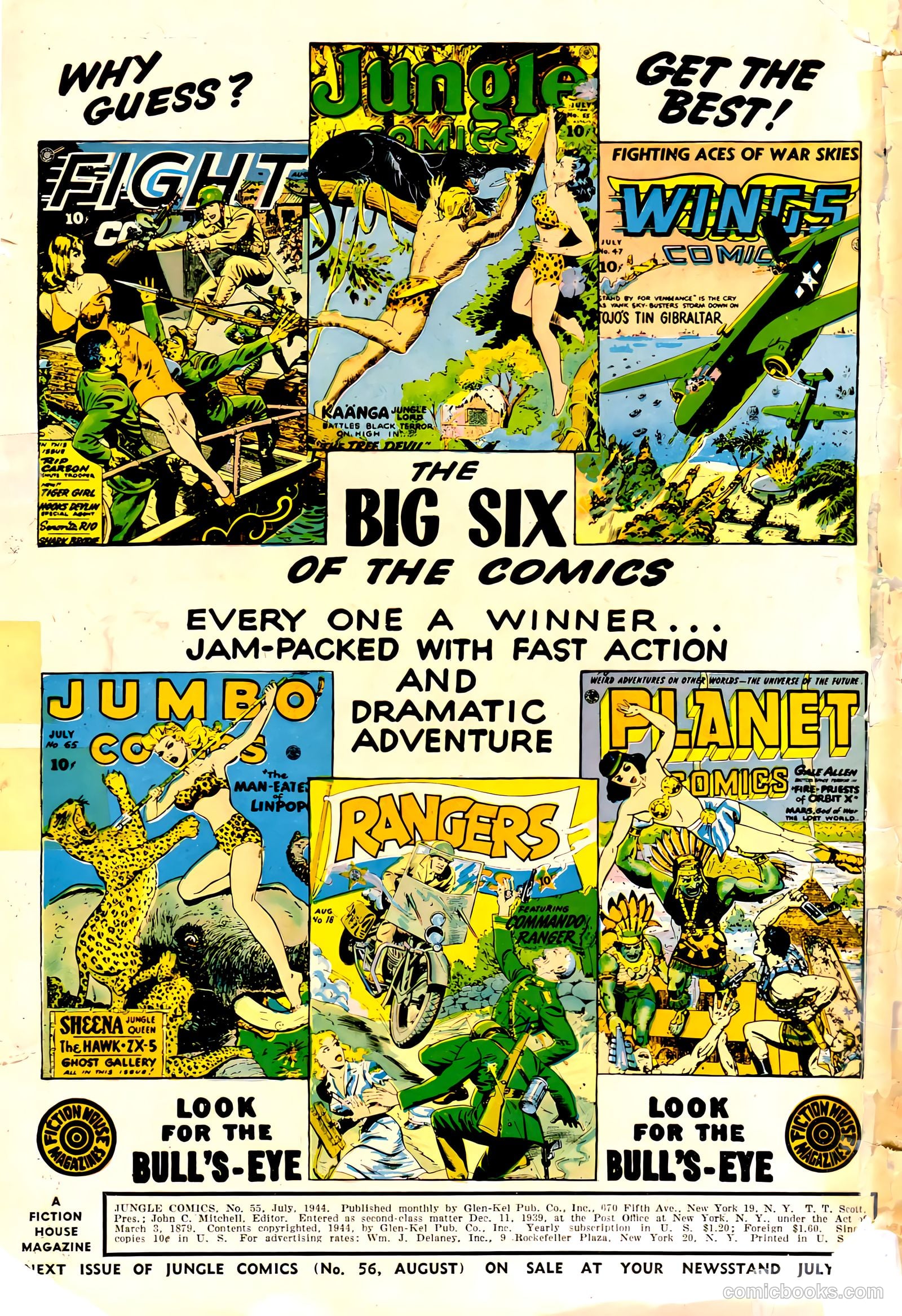 Jungle Comics #55 (1944) — page 3 of 53