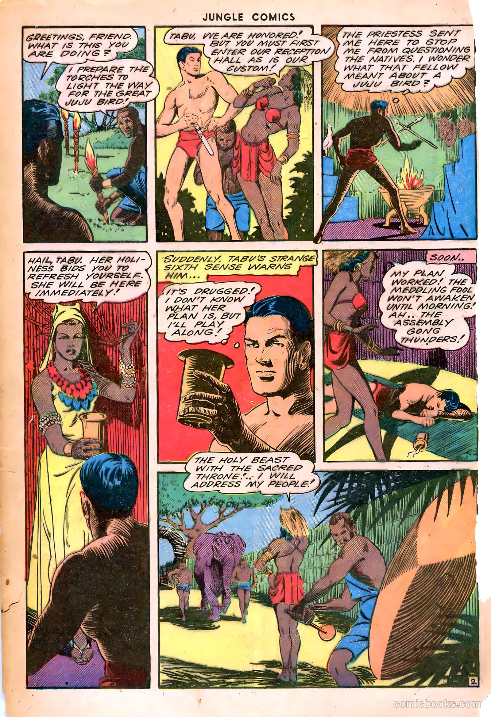 Jungle Comics #55 (1944) — page 23 of 53