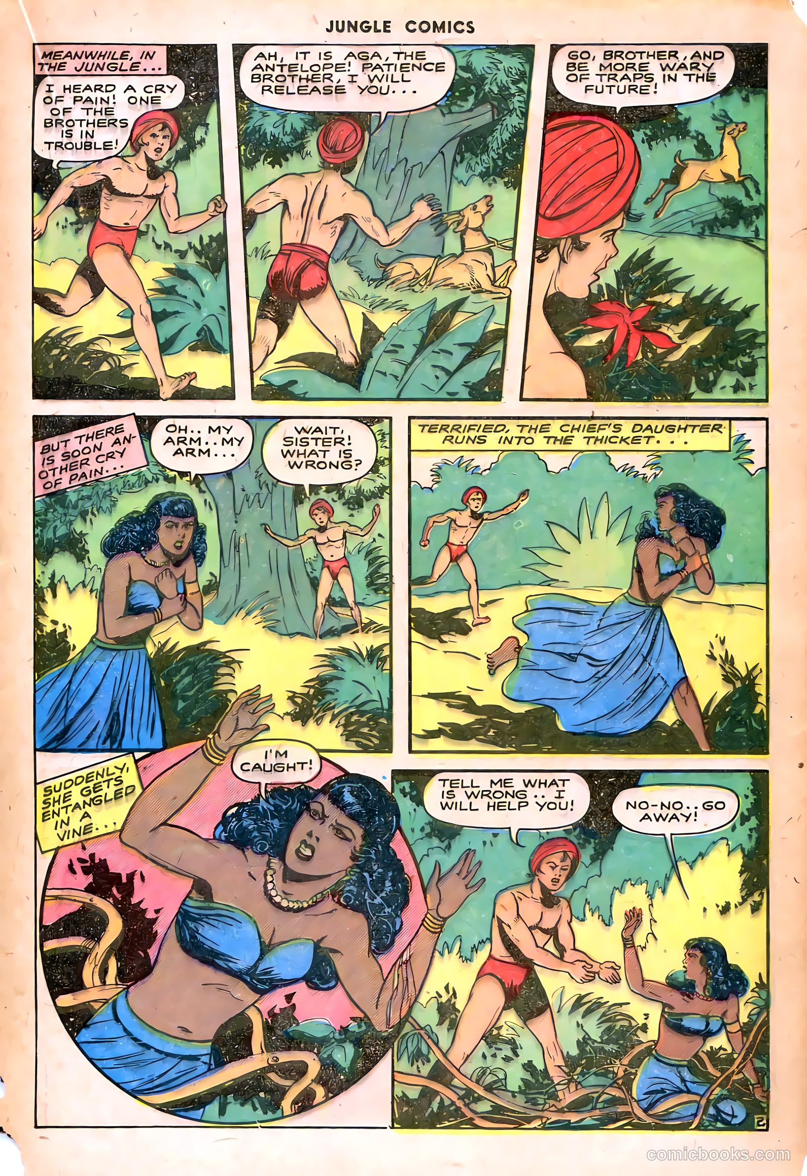 Jungle Comics #55 (1944) — page 30 of 53