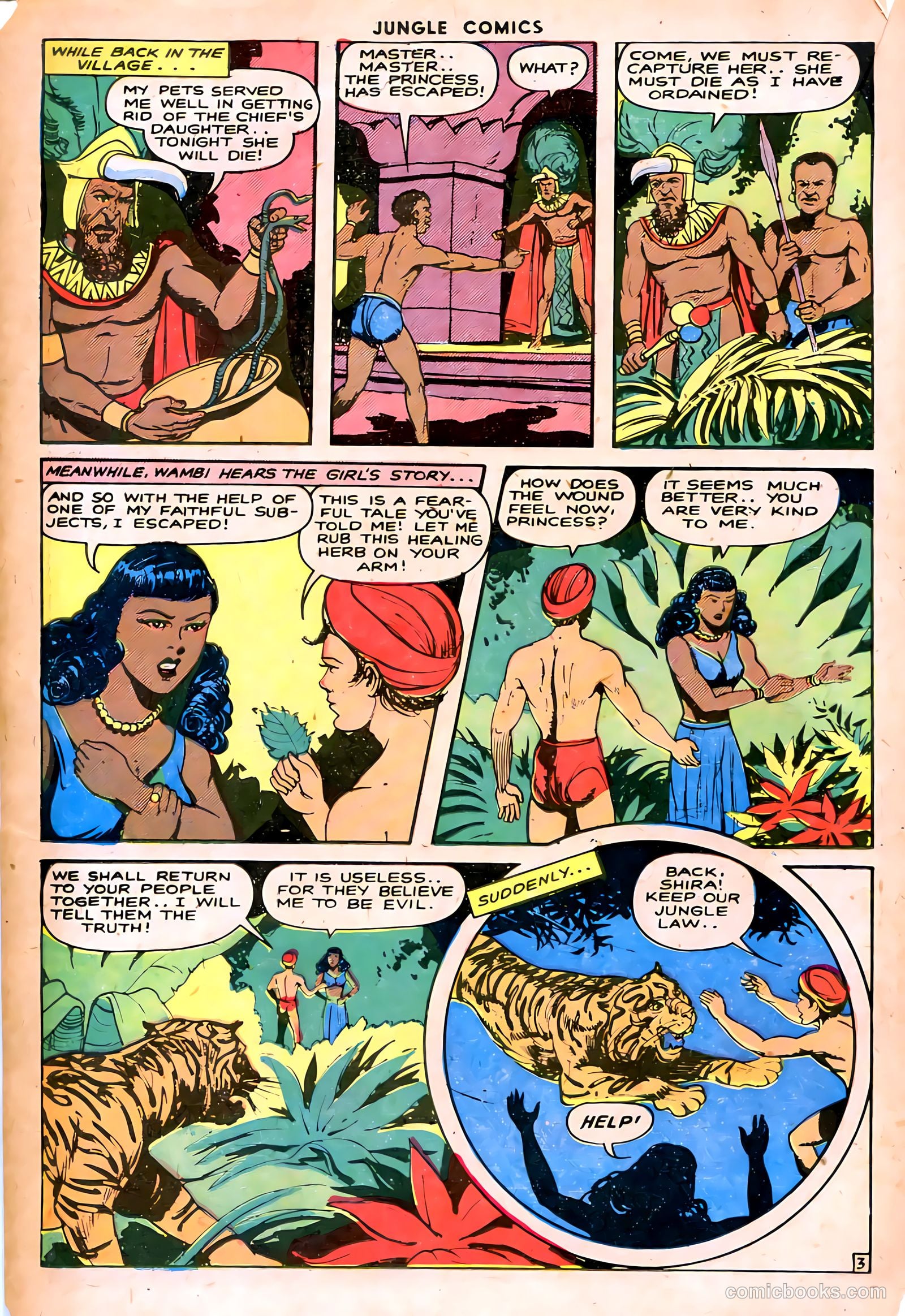 Jungle Comics #55 (1944) — page 31 of 53
