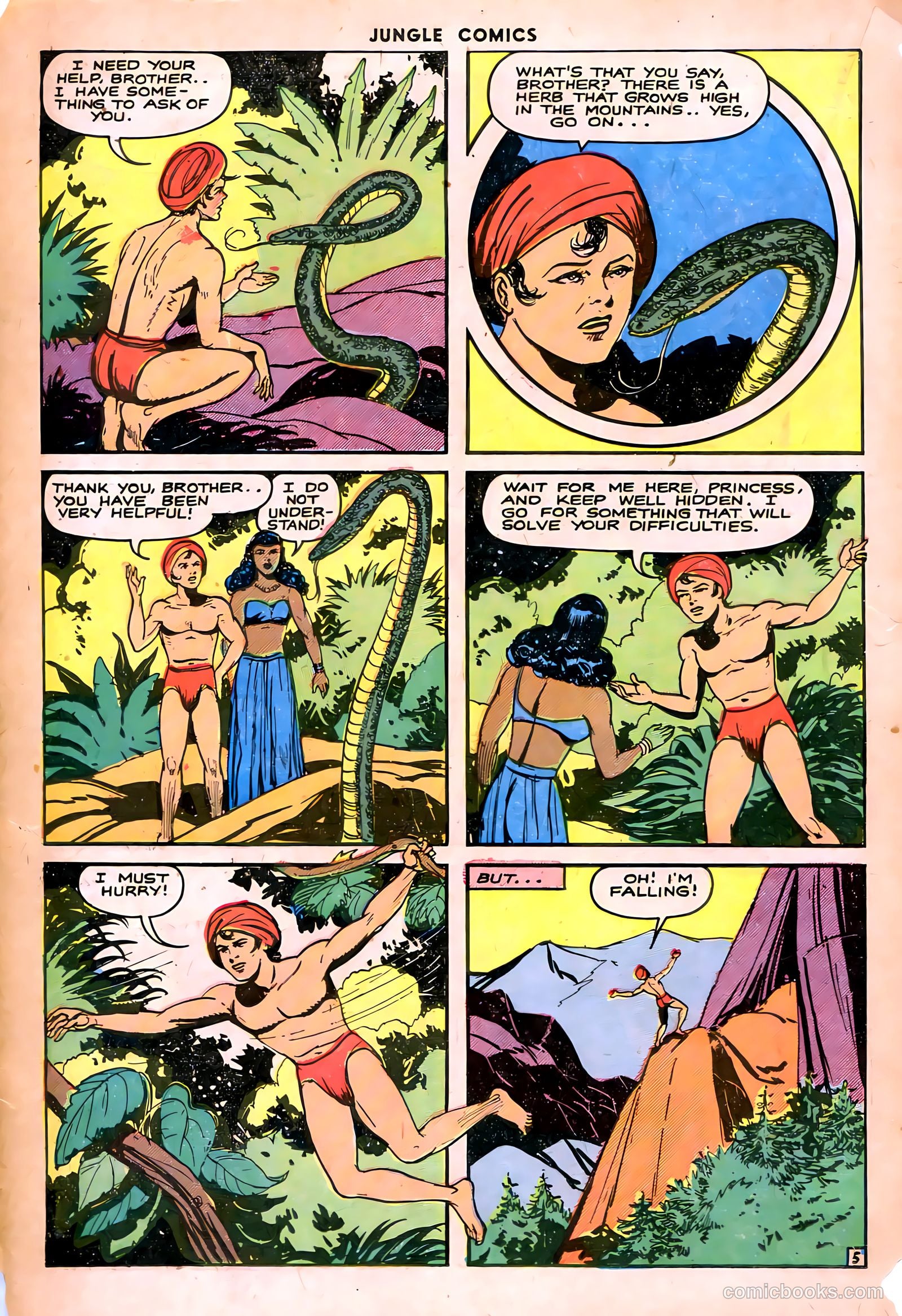 Jungle Comics #55 (1944) — page 33 of 53