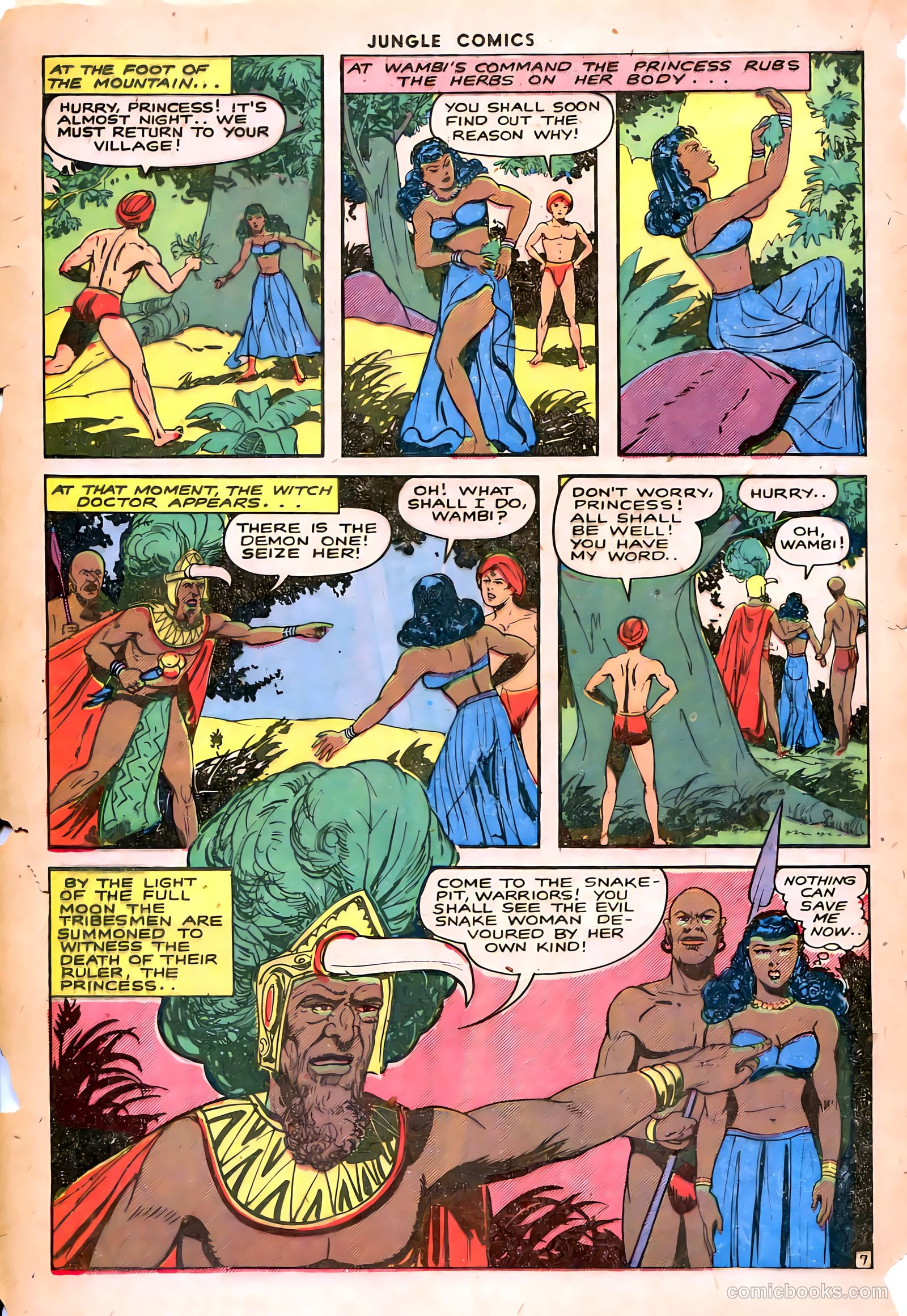 Jungle Comics #55 (1944) — page 35 of 53