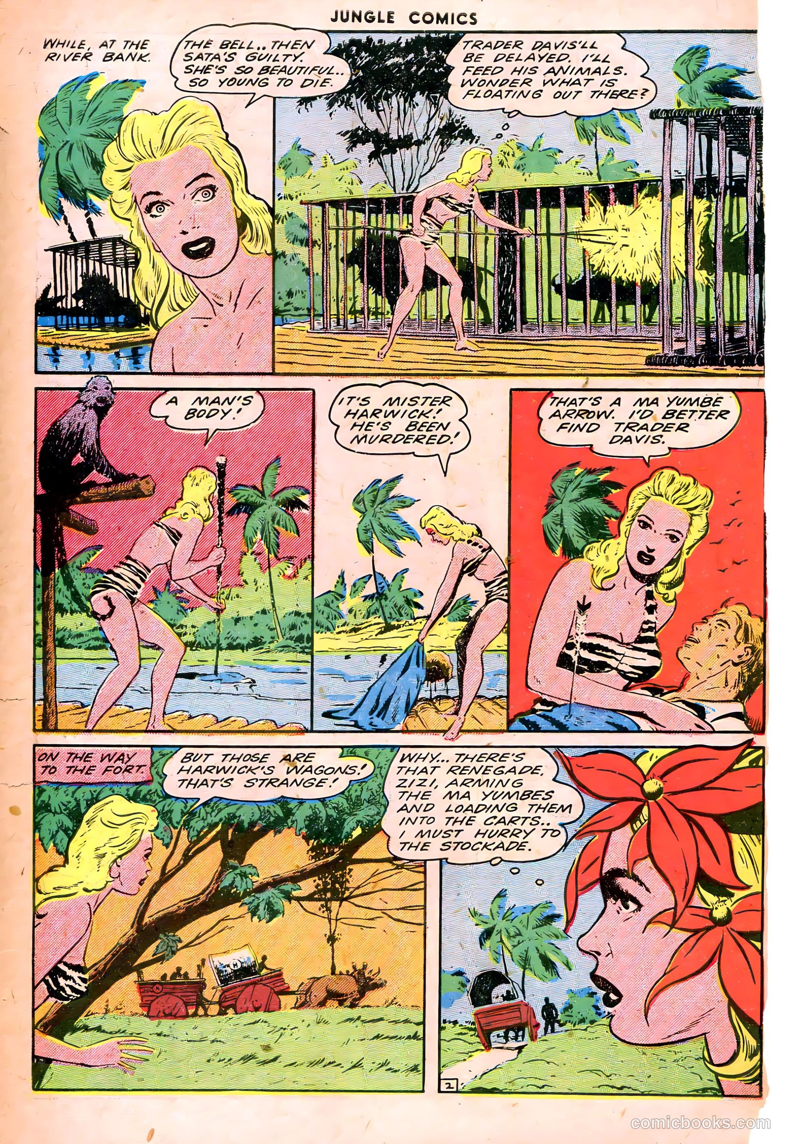 Jungle Comics #55 (1944) — page 45 of 53