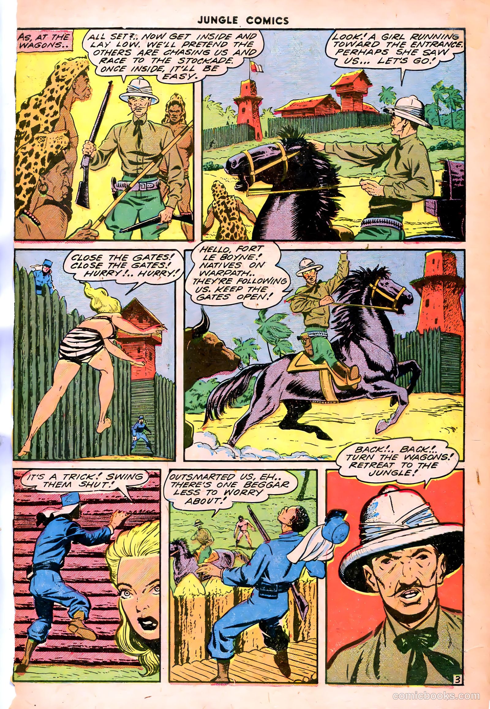 Jungle Comics #55 (1944) — page 46 of 53