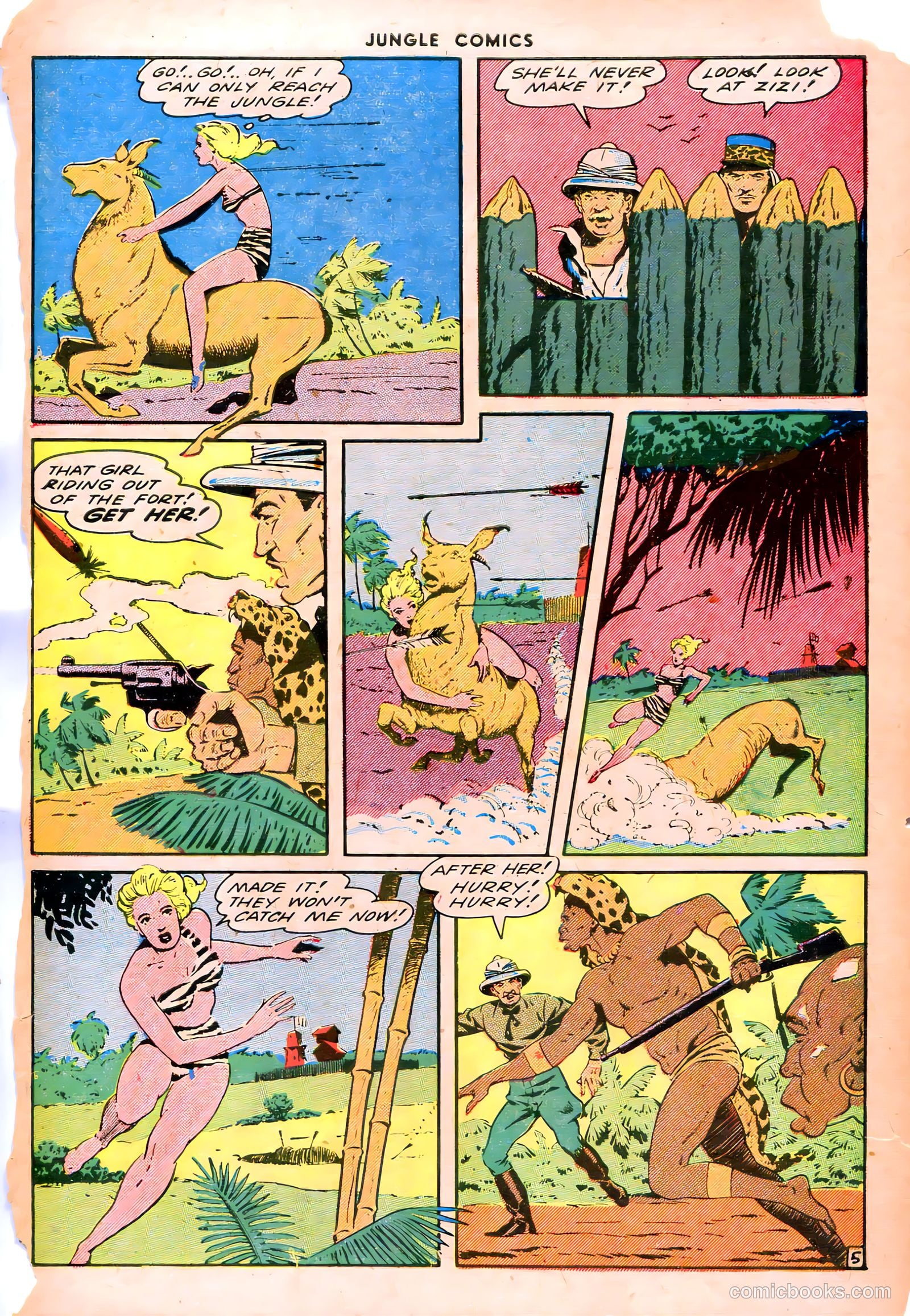 Jungle Comics #55 (1944) — page 48 of 53