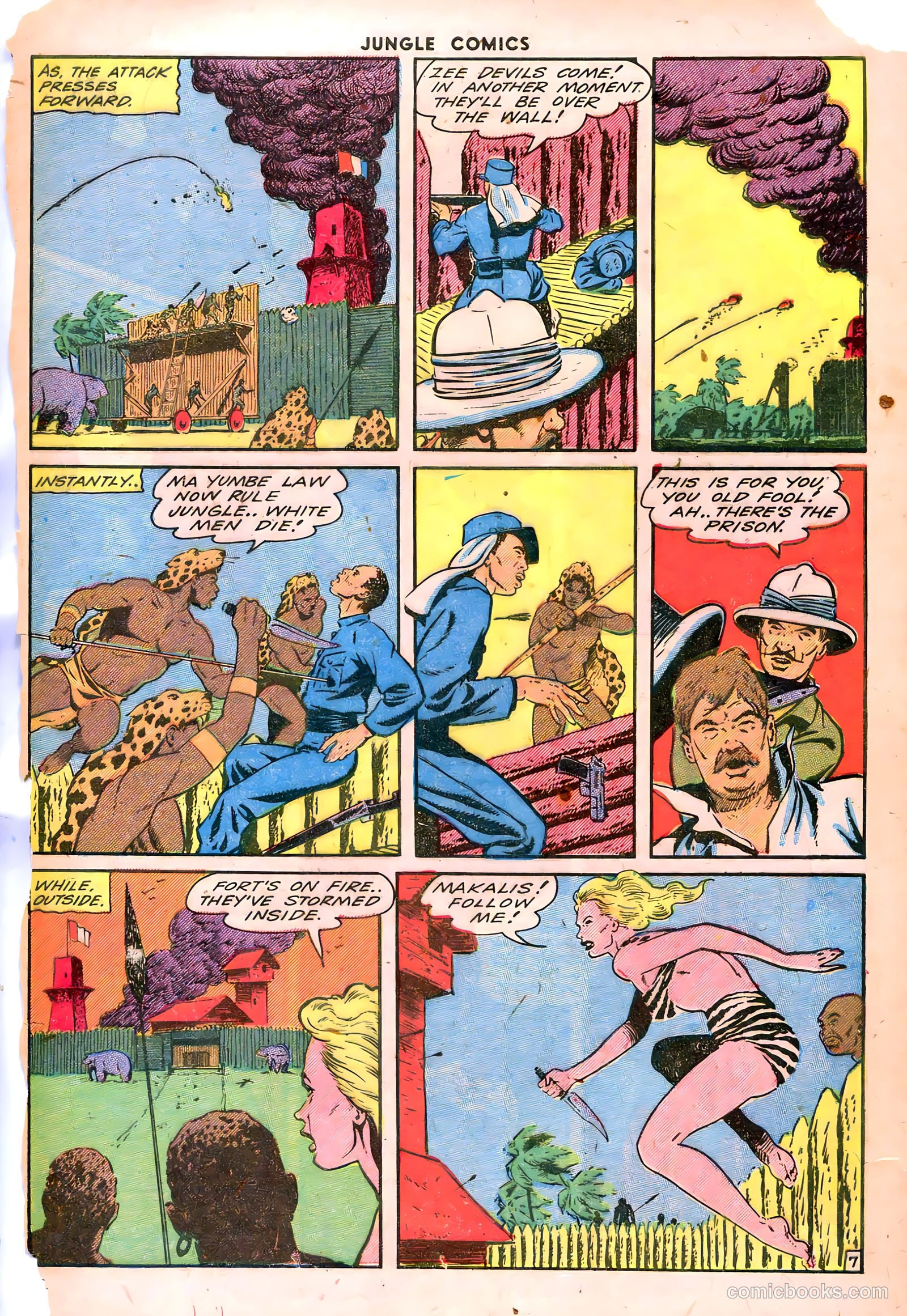 Jungle Comics #55 (1944) — page 50 of 53